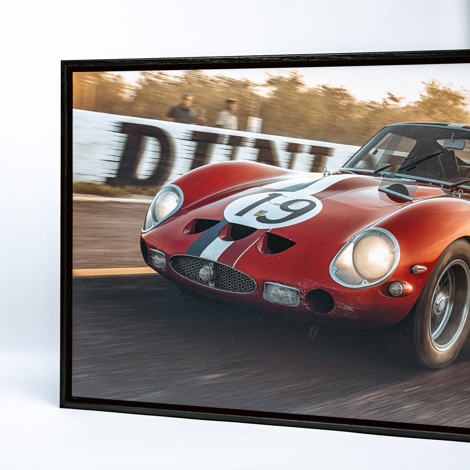 Not Sterling Without Stirling | 1962 Ferrari 250 GTO Jean Guichet | Metal Print