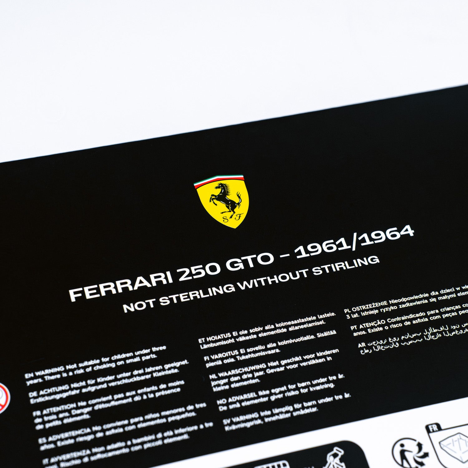 Not Sterling Without Stirling | 1962 Ferrari 250 GTO Jean Guichet | Official Puzzle