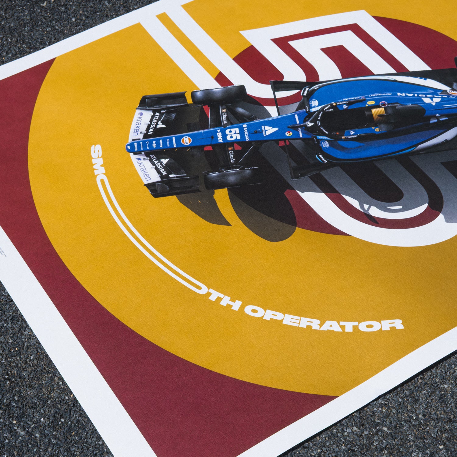 Atlassian Williams F1 Team | Carlos Sainz Spain 2026 | Official Poster