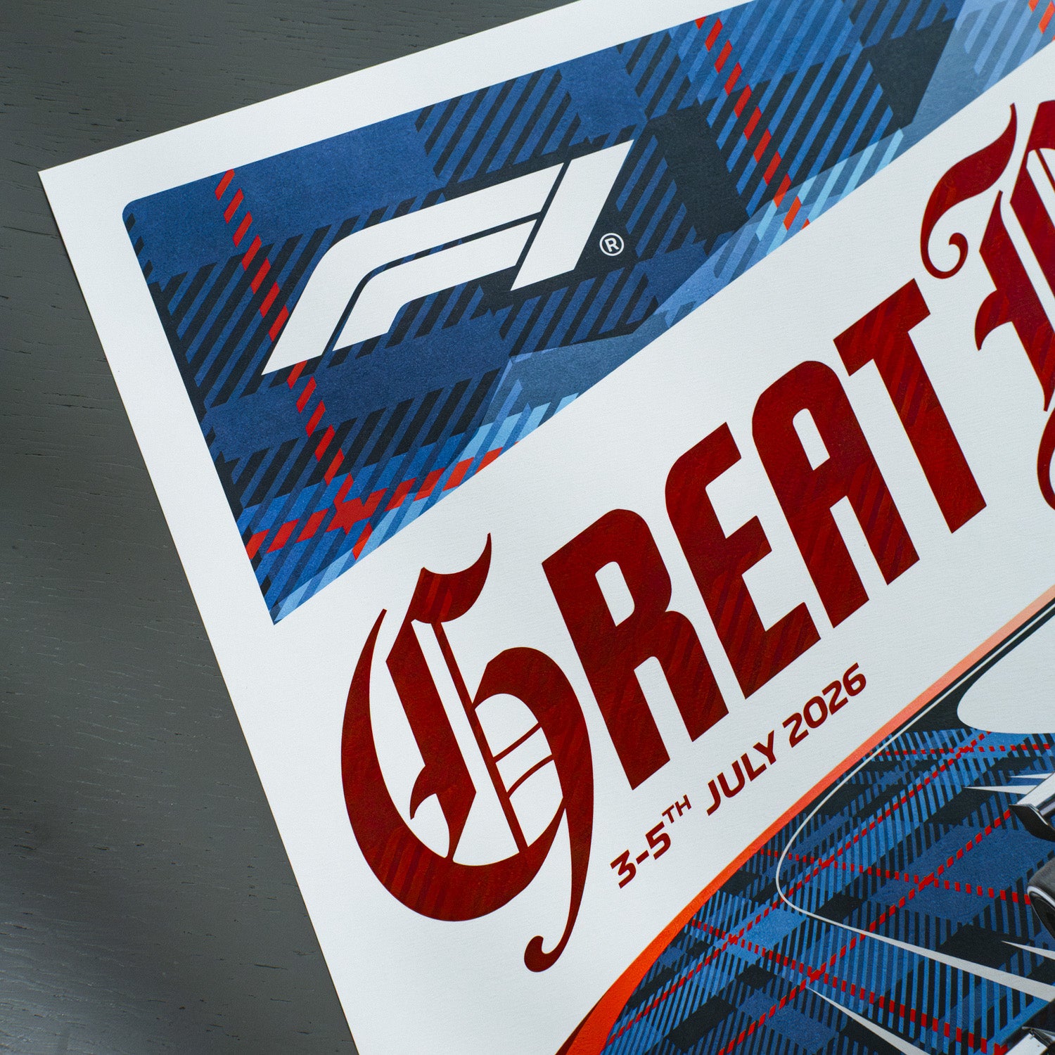 FORMULA 1 BRITISH GRAND PRIX 2026 | Official Event Poster