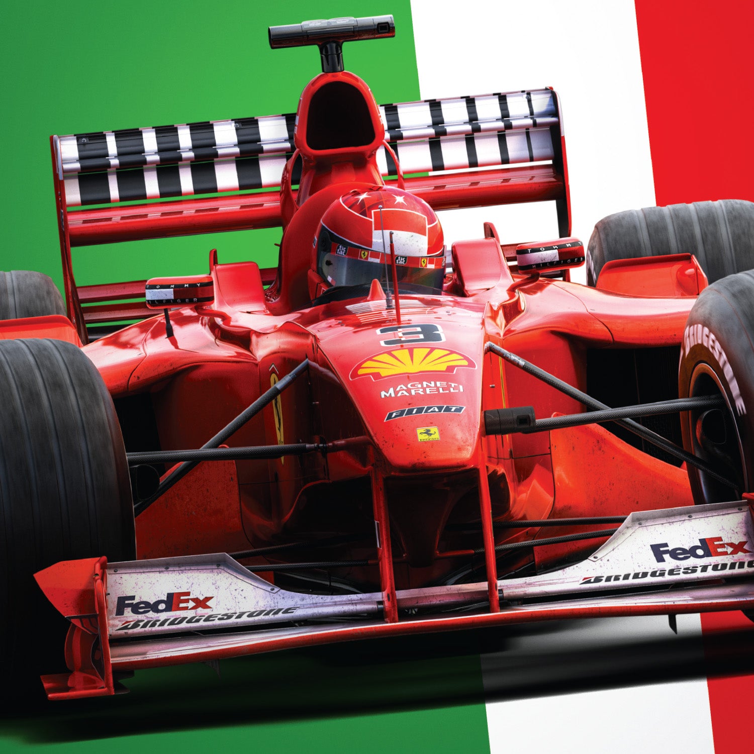 Ferrari F1-2000 - Michael Schumacher World Champion 2000 | Poster