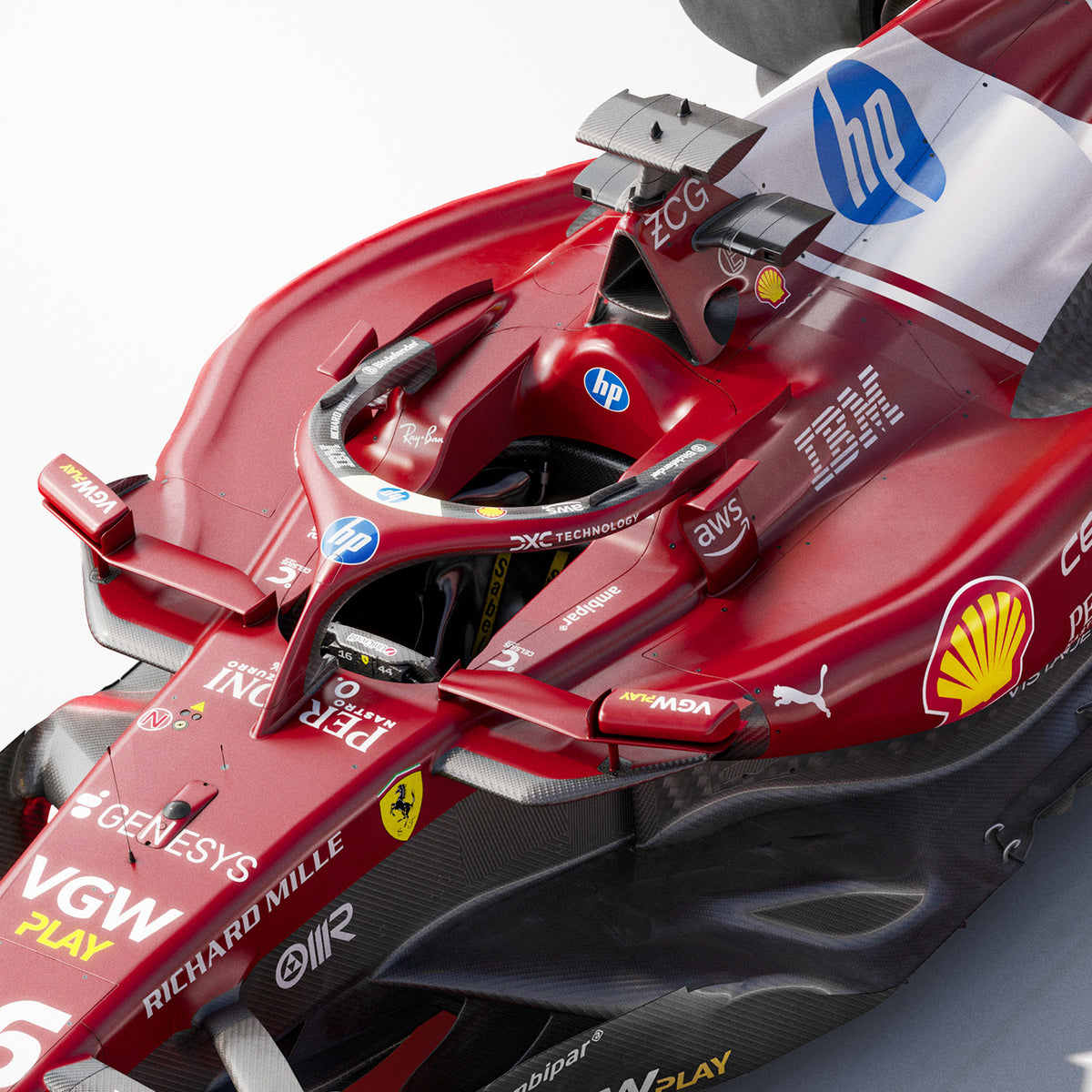 Ferrari SF-25 – Scuderia Ferrari HP F1™ Team | Collector’s Edition | Framed