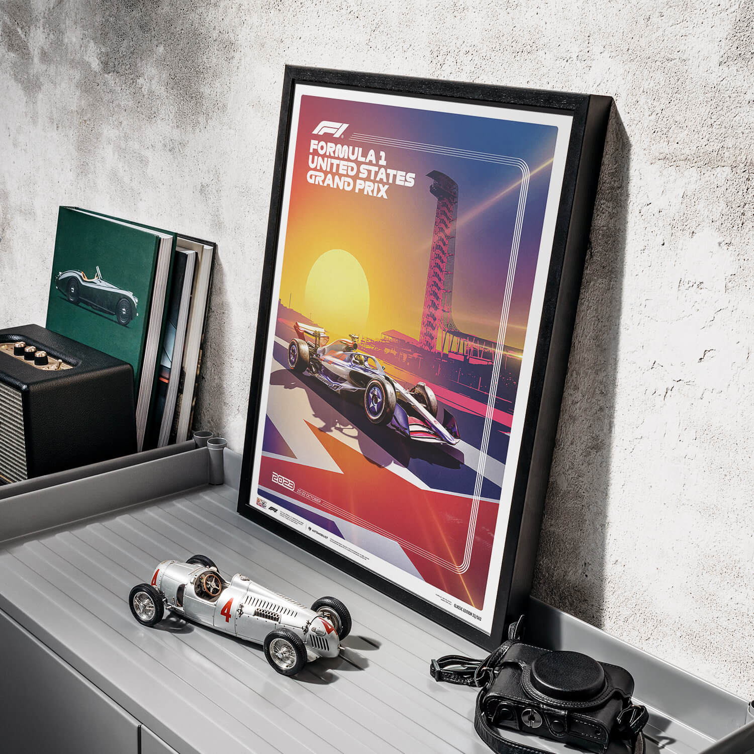 United States Grand Prix | 2023 Formula 1 | Grand Prix Poster
