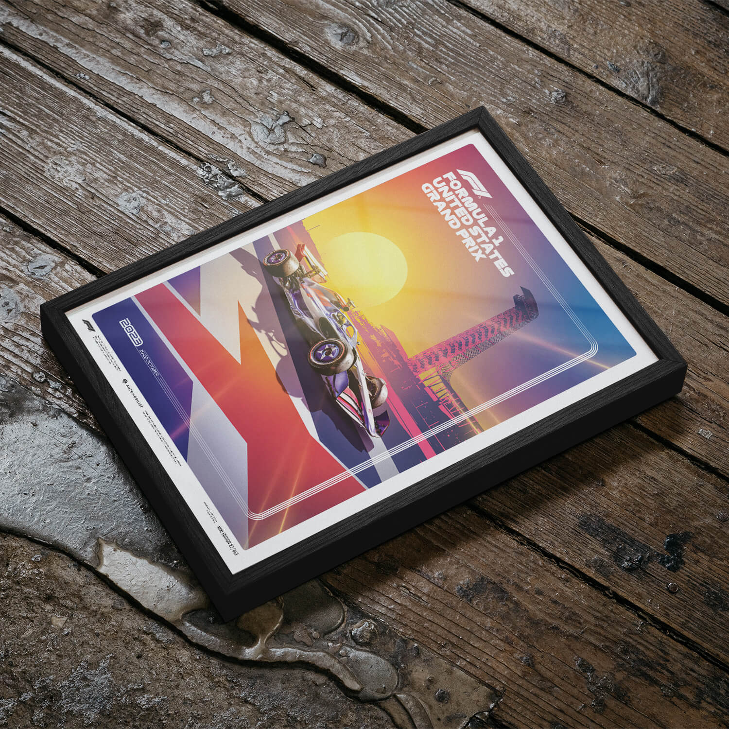 United States Grand Prix | 2023 Formula 1 | Grand Prix Poster