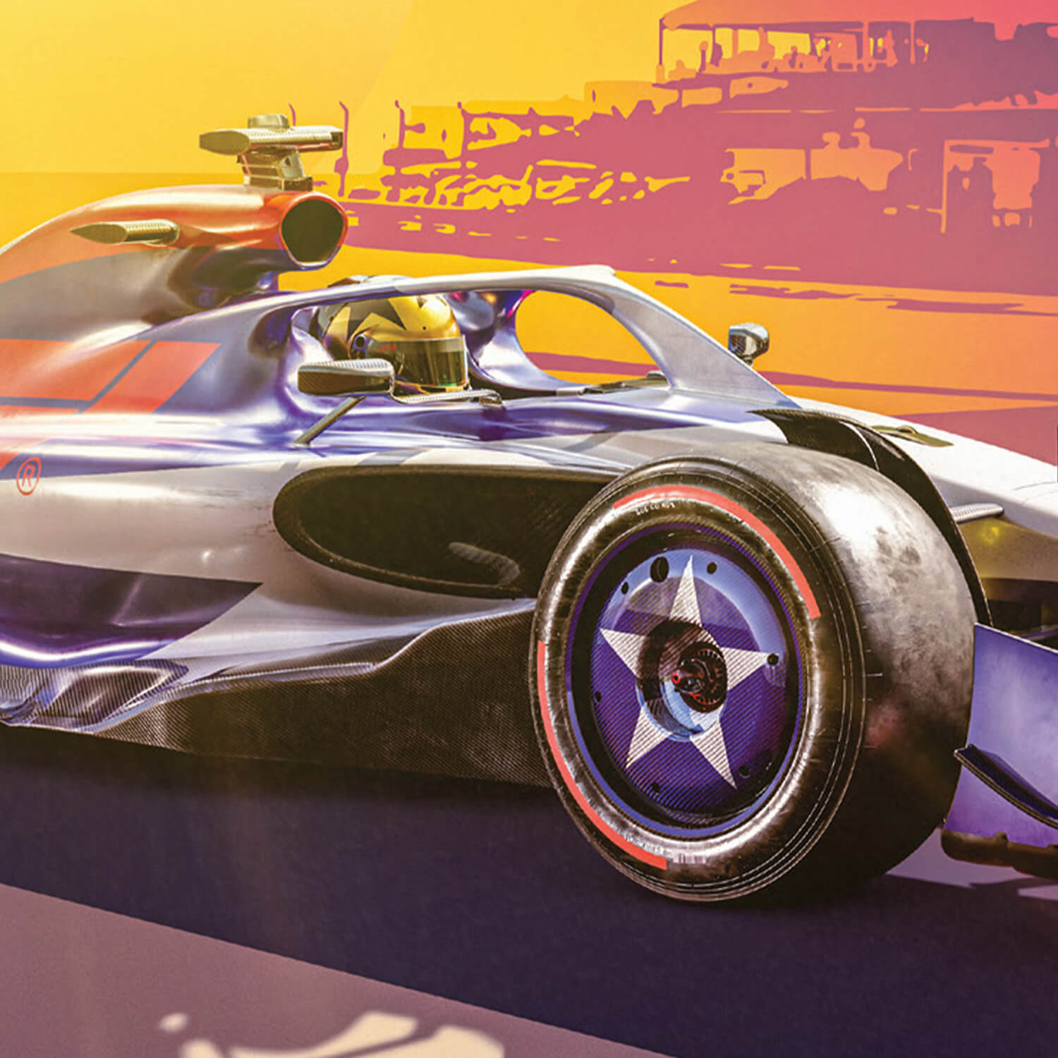 United States Grand Prix | 2023 Formula 1 | Grand Prix Poster