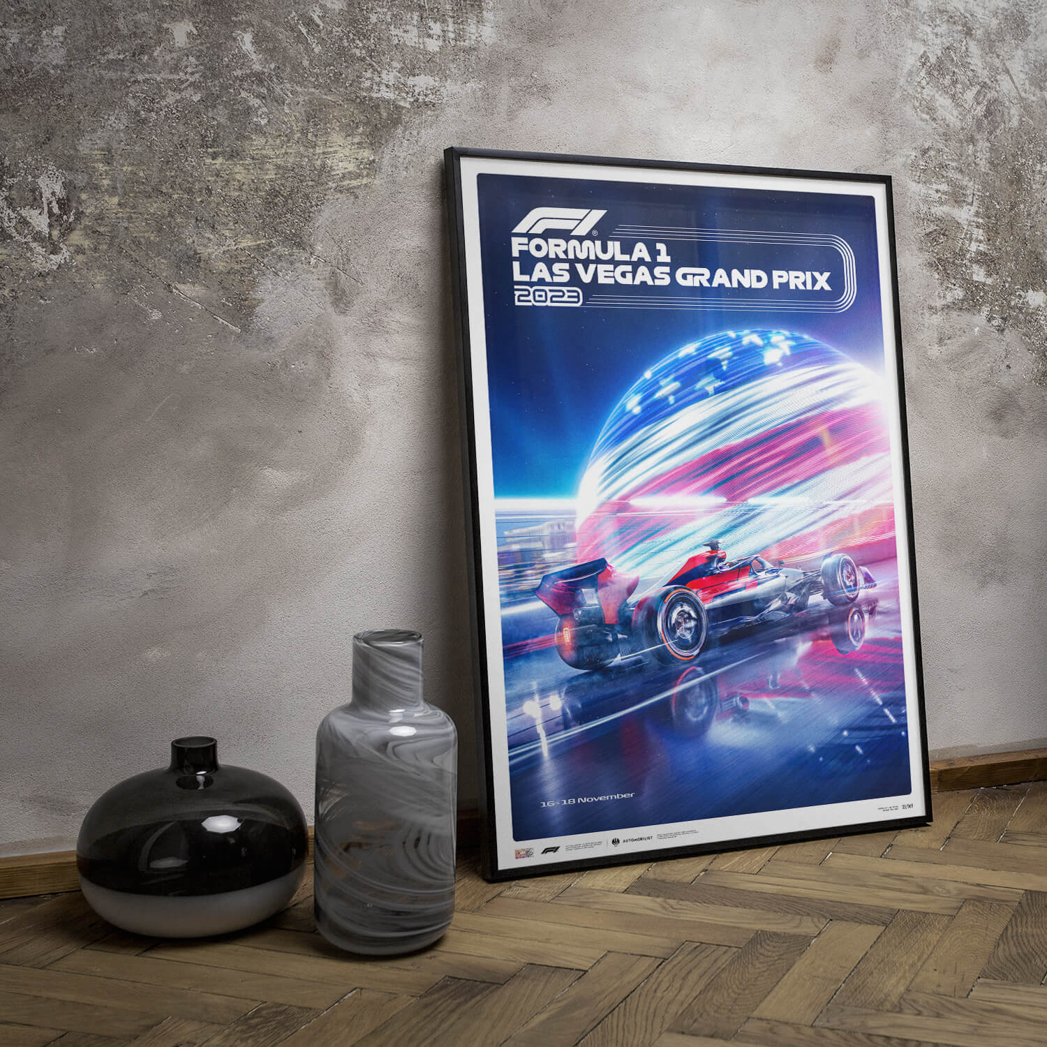 Las Vegas Grand Prix | 2023 City of Lights | Formula 1 Poster