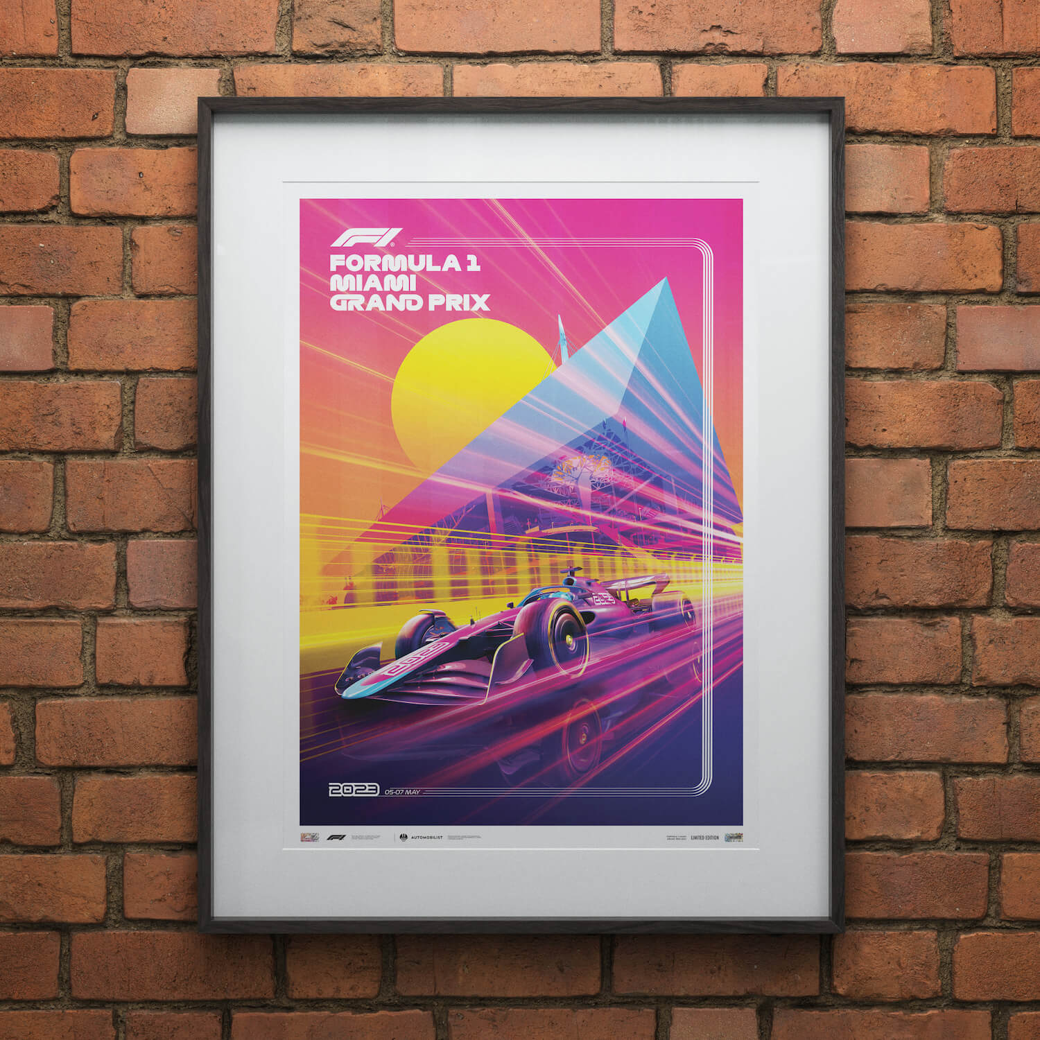 Miami Grand Prix | 2023 Formula 1 | Grand Prix Poster