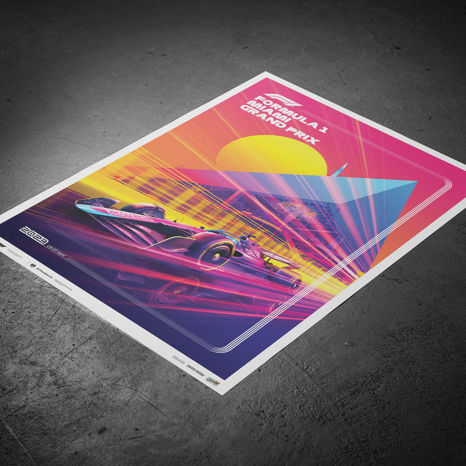 Miami Grand Prix | 2023 Formula 1 | Grand Prix Poster
