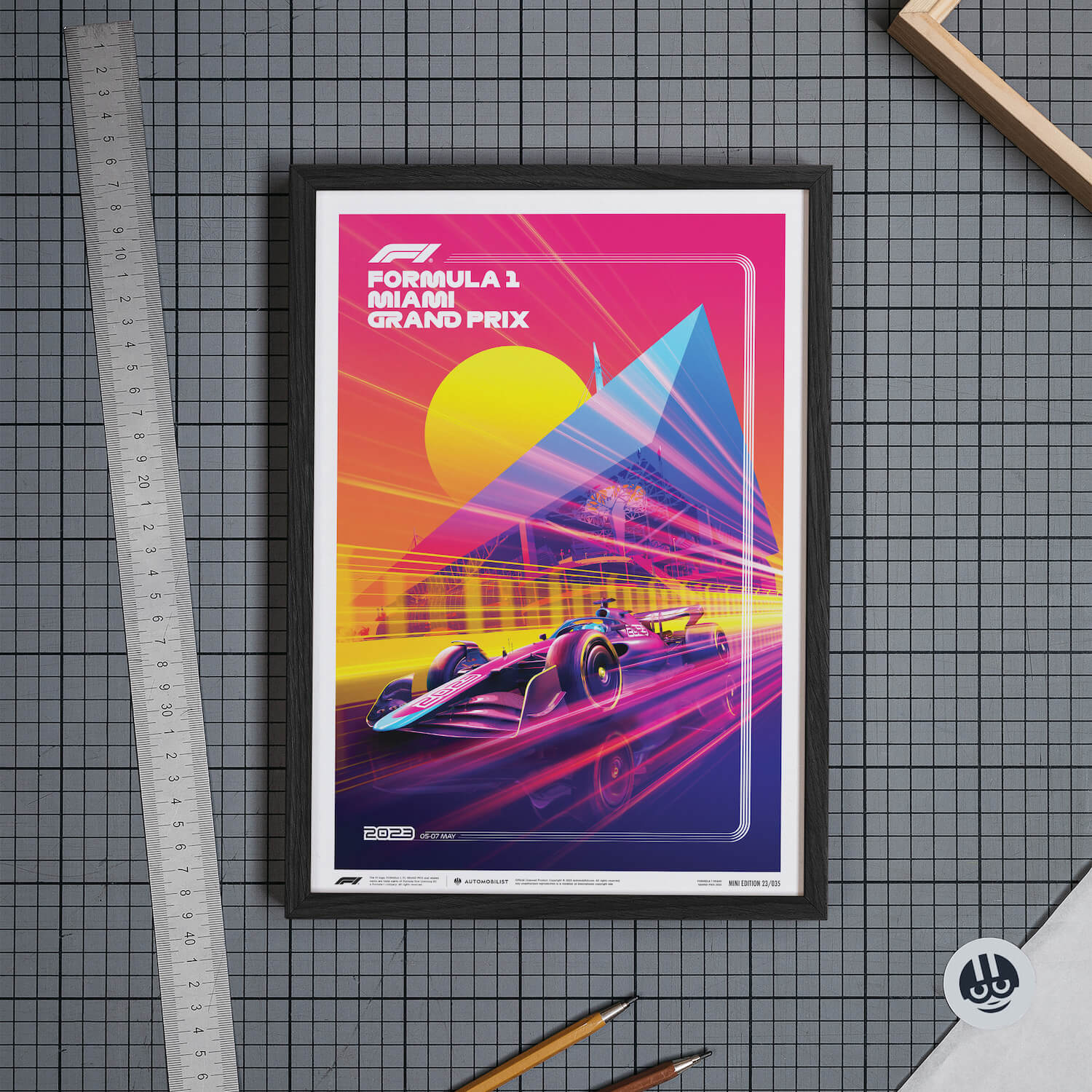 Miami Grand Prix | 2023 Formula 1 | Grand Prix Poster