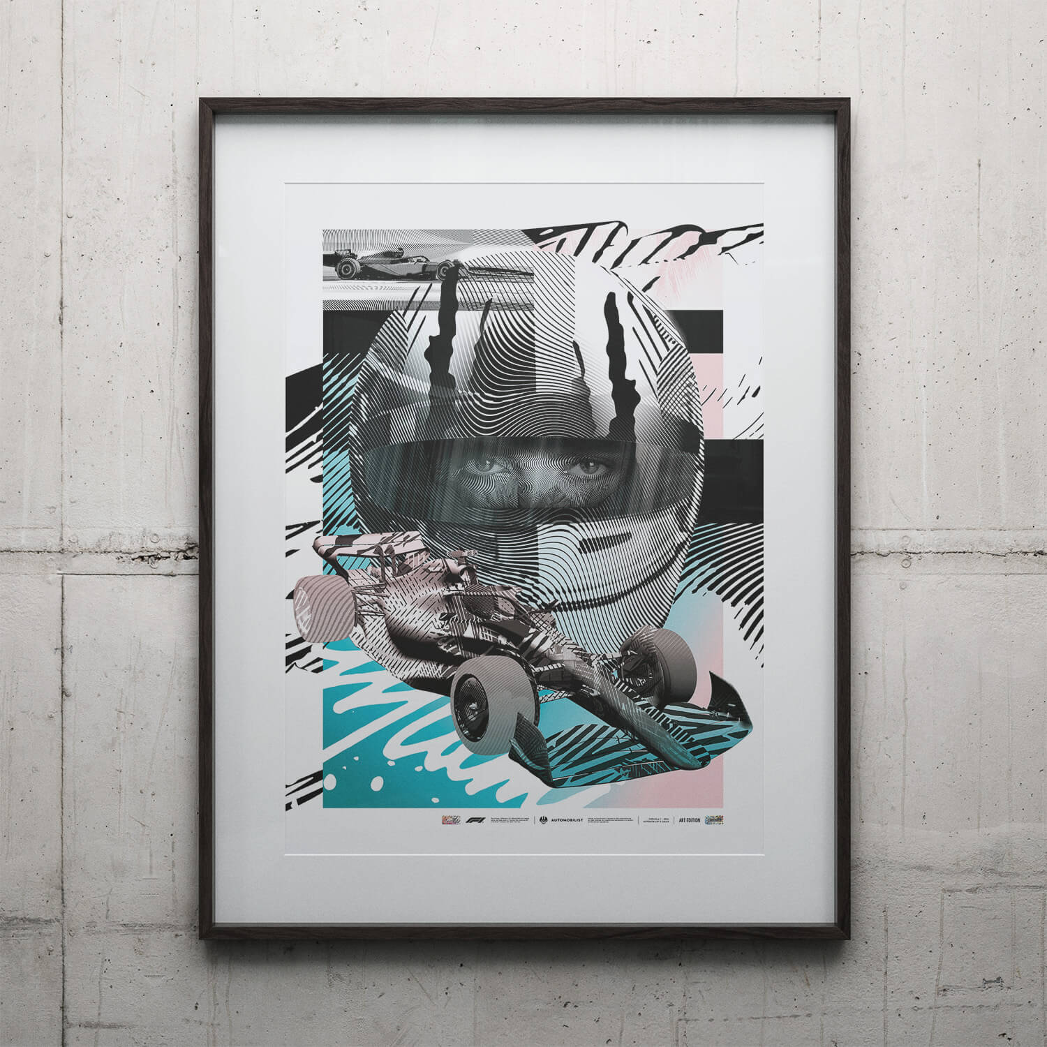 Miami Edition | 2ALAS Artist Series Black | Formula 1 Poster