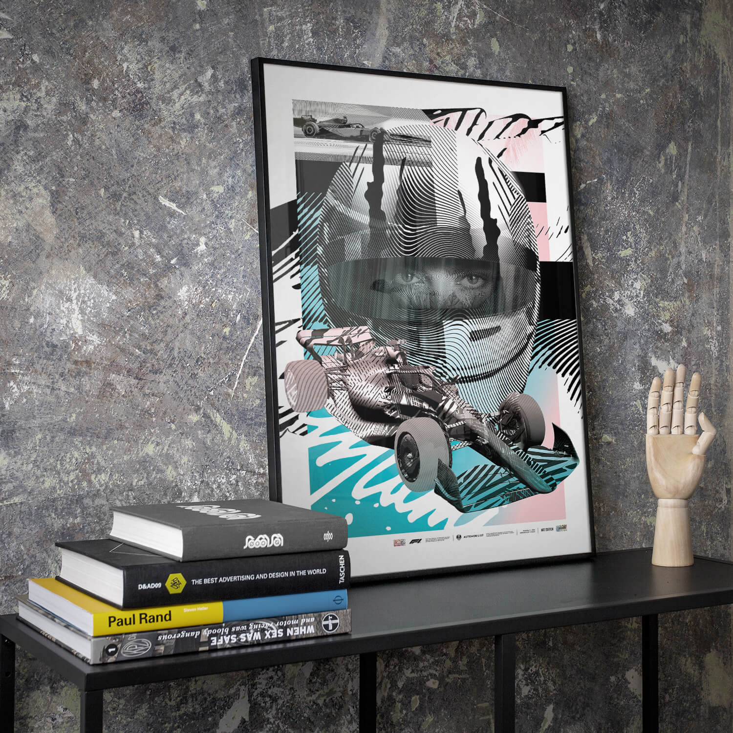 Miami Edition | 2ALAS Artist Series Black | Formula 1 Poster