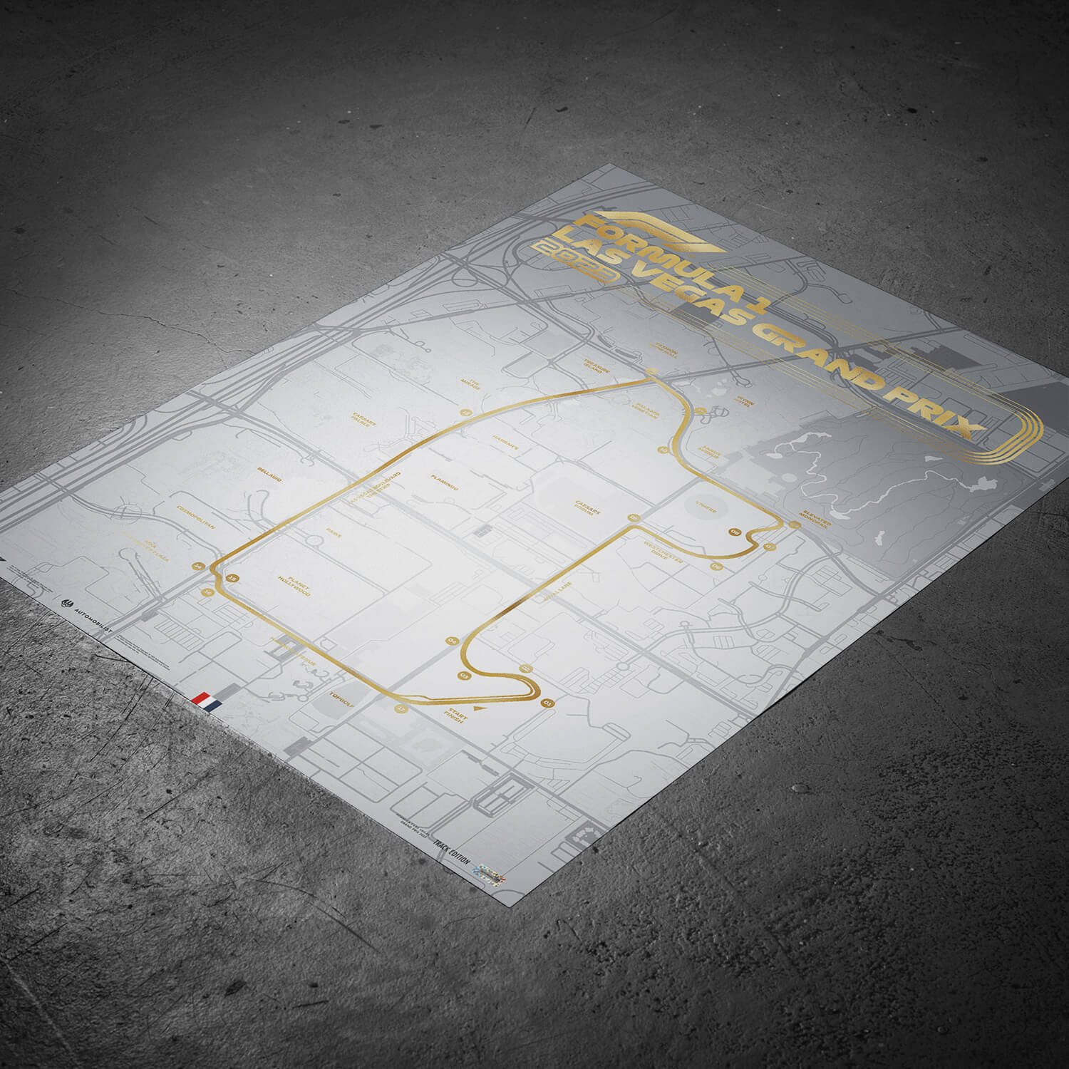 Las Vegas Strip Circuit | 2023 Formula 1 | Grand Prix Poster