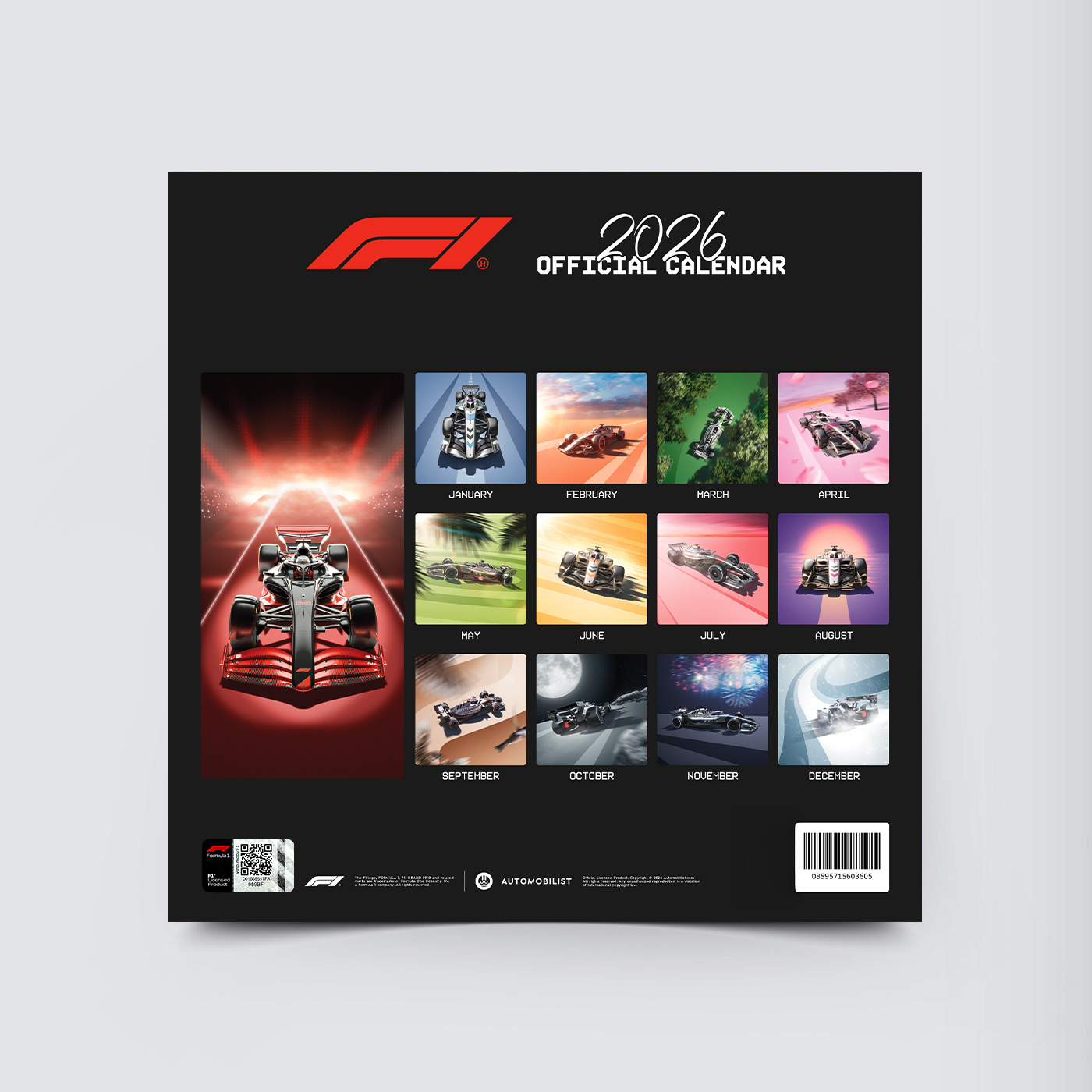 Formula 1® Official Calendar - 2026