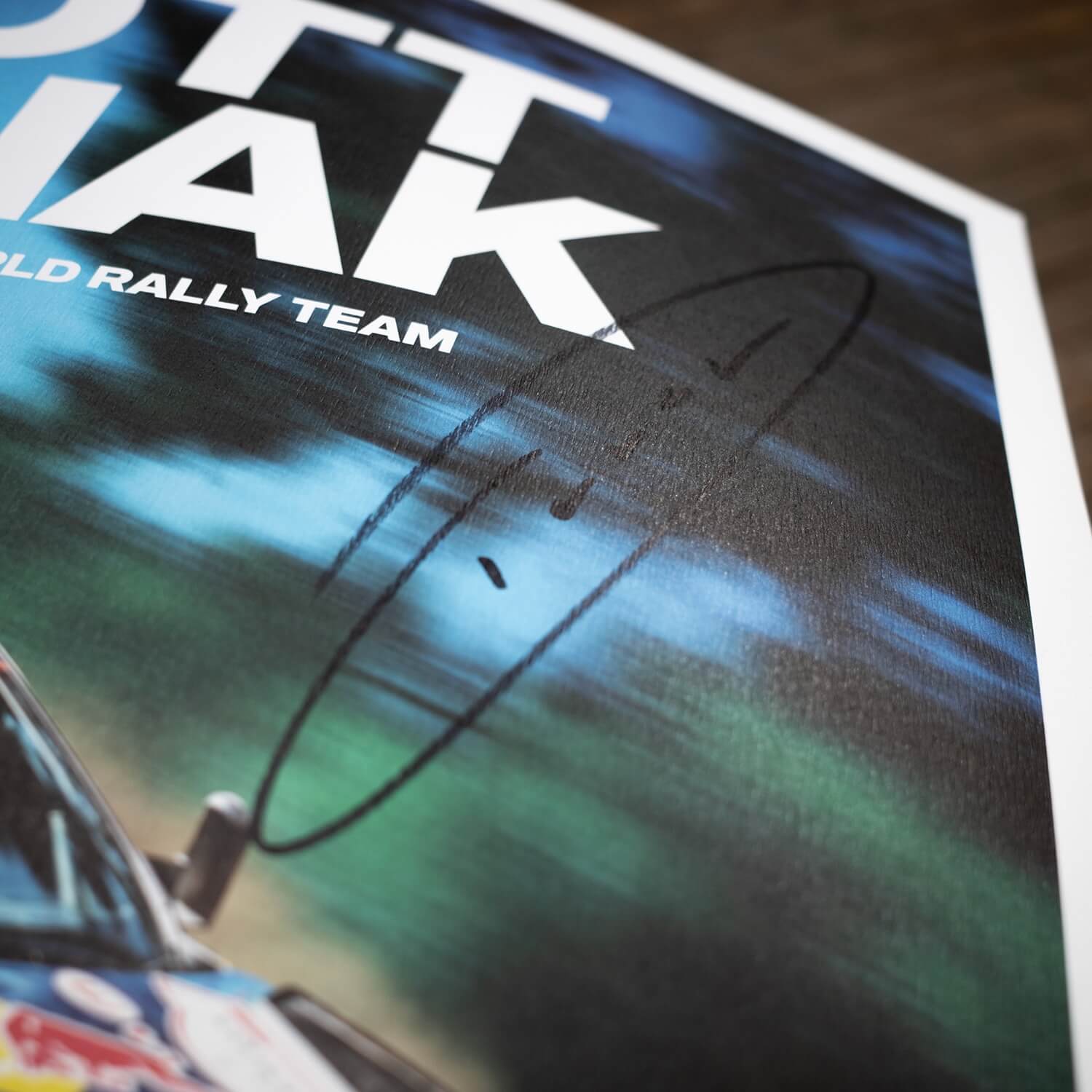 Signed by Ott Tänak | 2023 M-Sport Ford | Ford Poster