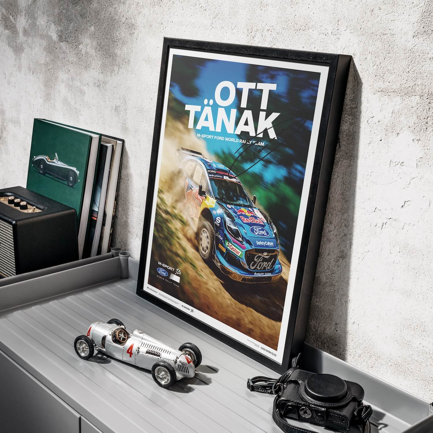 Signed by Ott Tänak | 2023 M-Sport Ford | Ford Poster