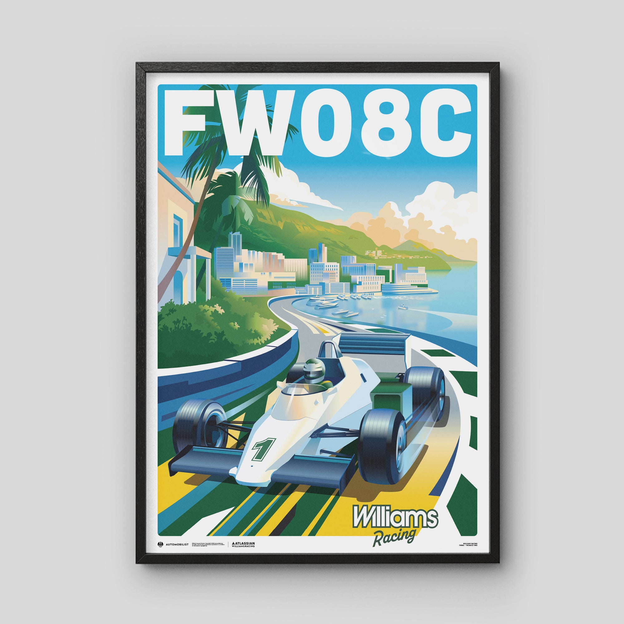 Williams Racing FW08C | Monaco 1983 | Riviera Racer