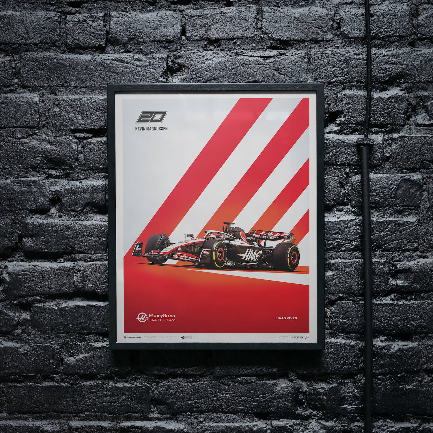 Kevin Magnussen | 2023 MoneyGram Haas F1 Team | Haas Poster