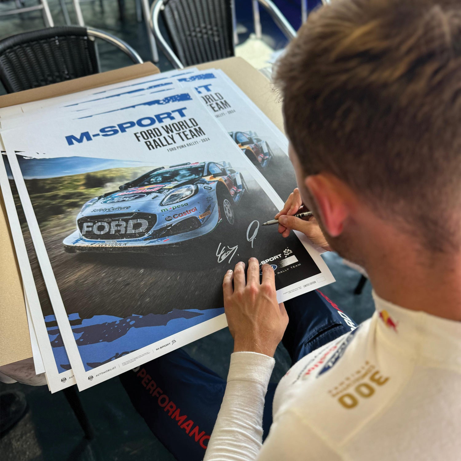 M-Sport Ford - 2024 | Limited | Signed by Fourmaux, Coria, Munster & Louka
