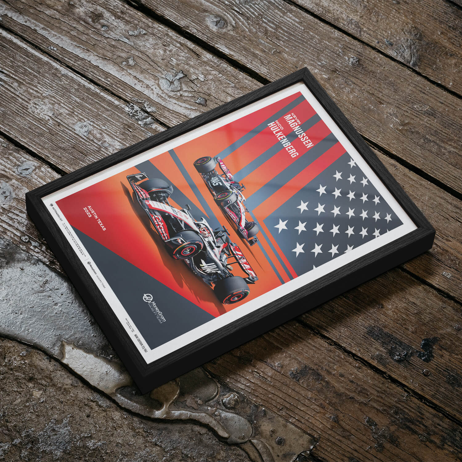 MoneyGram Haas F1 Team | 2023 United States Grand Prix | Haas Poster