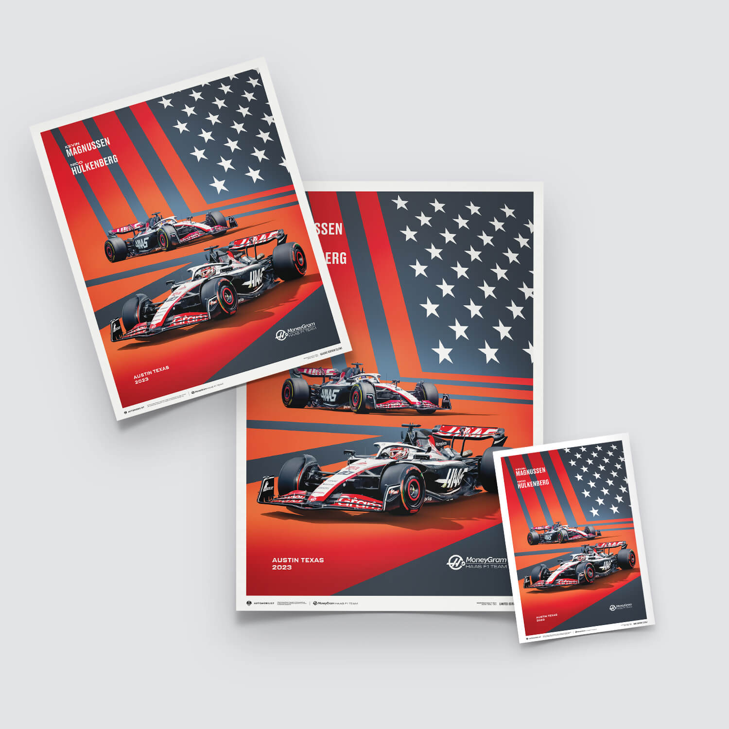 MoneyGram Haas F1 Team | 2023 United States Grand Prix | Haas Poster
