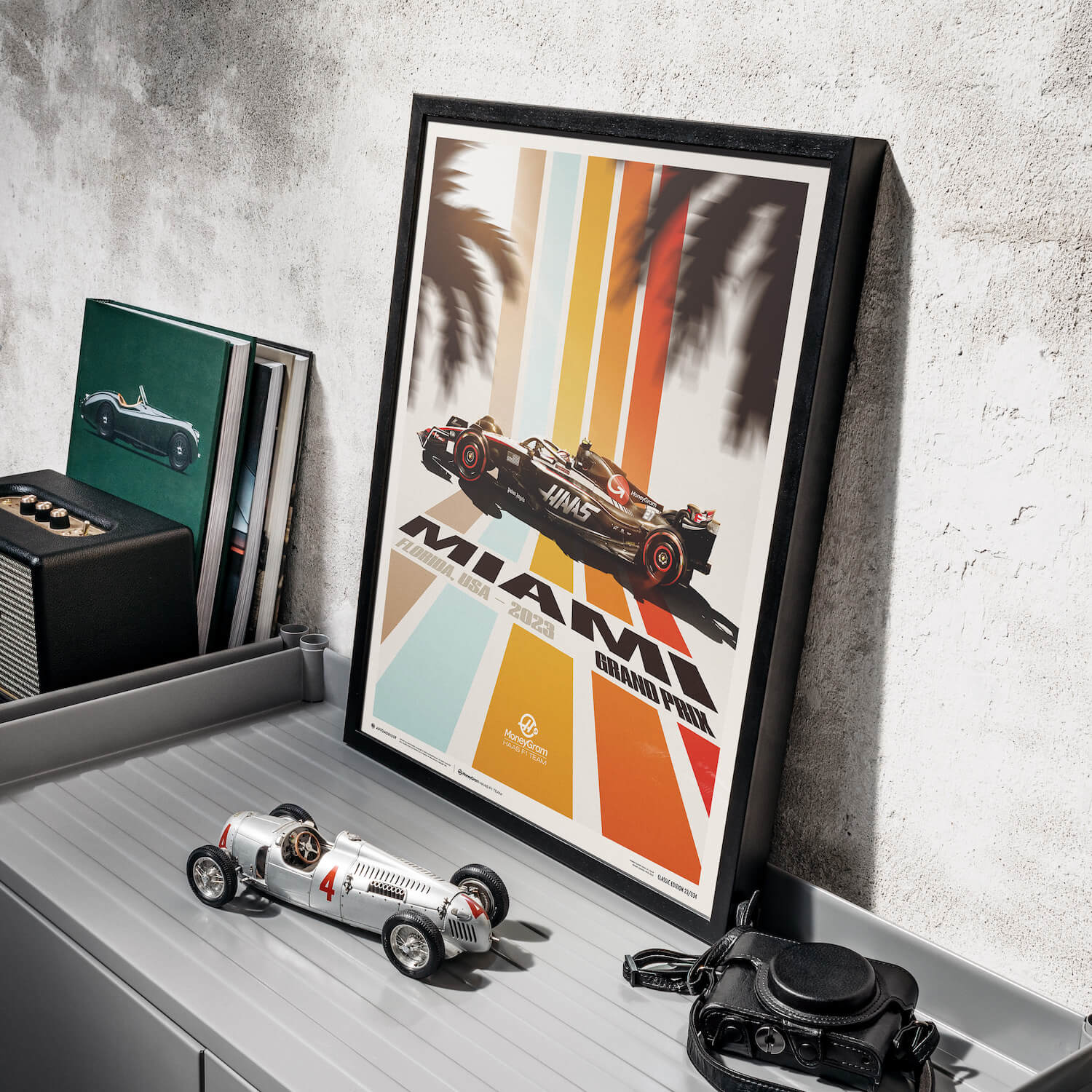 MoneyGram Haas F1 Team | 2023 Miami | Haas Poster