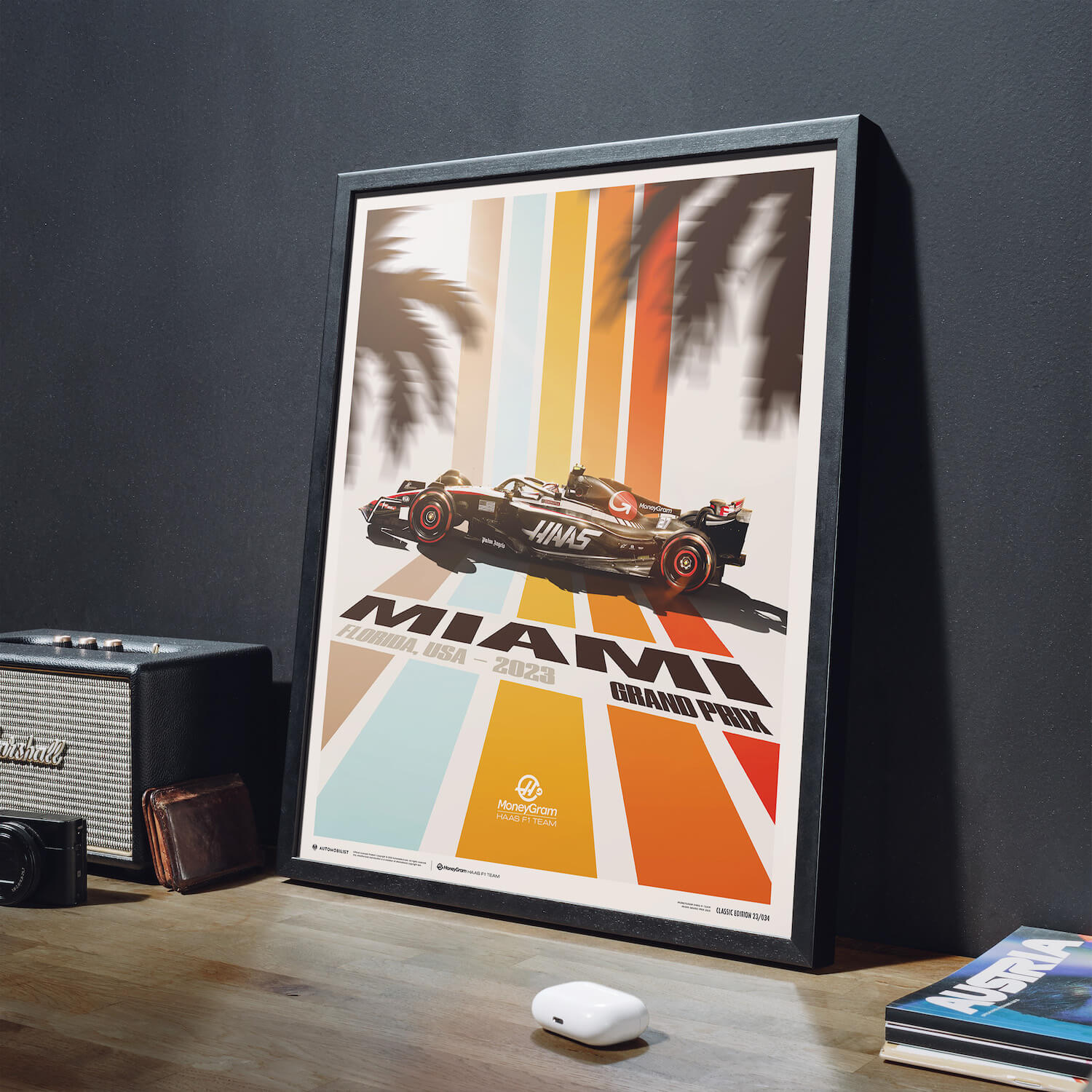 MoneyGram Haas F1 Team | 2023 Miami | Haas Poster