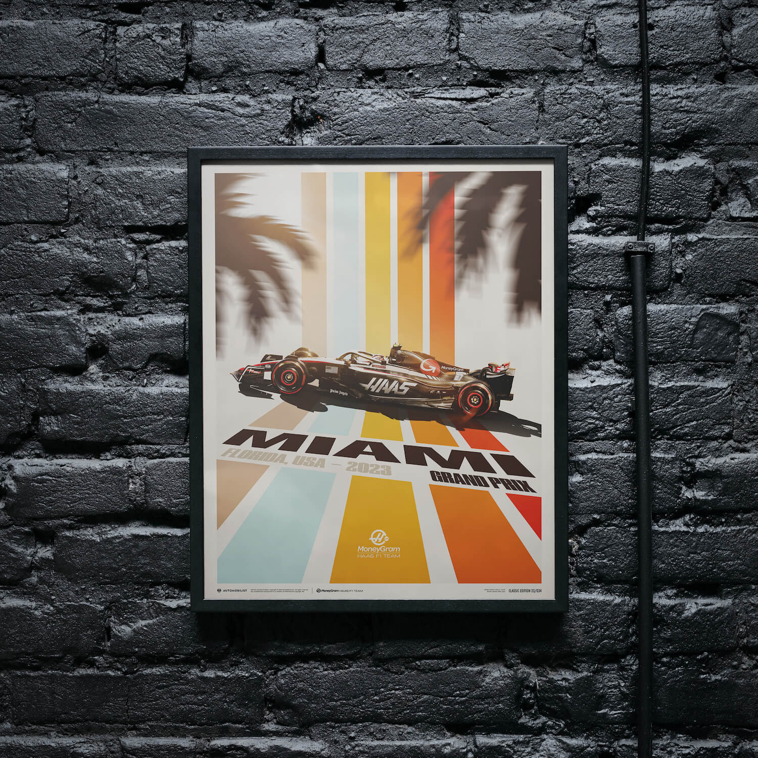 MoneyGram Haas F1 Team | 2023 Miami | Haas Poster