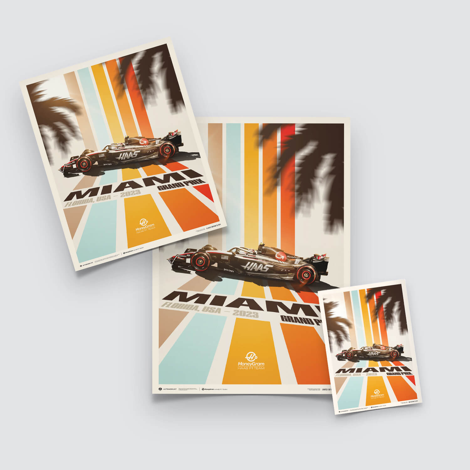 MoneyGram Haas F1 Team | 2023 Miami | Haas Poster