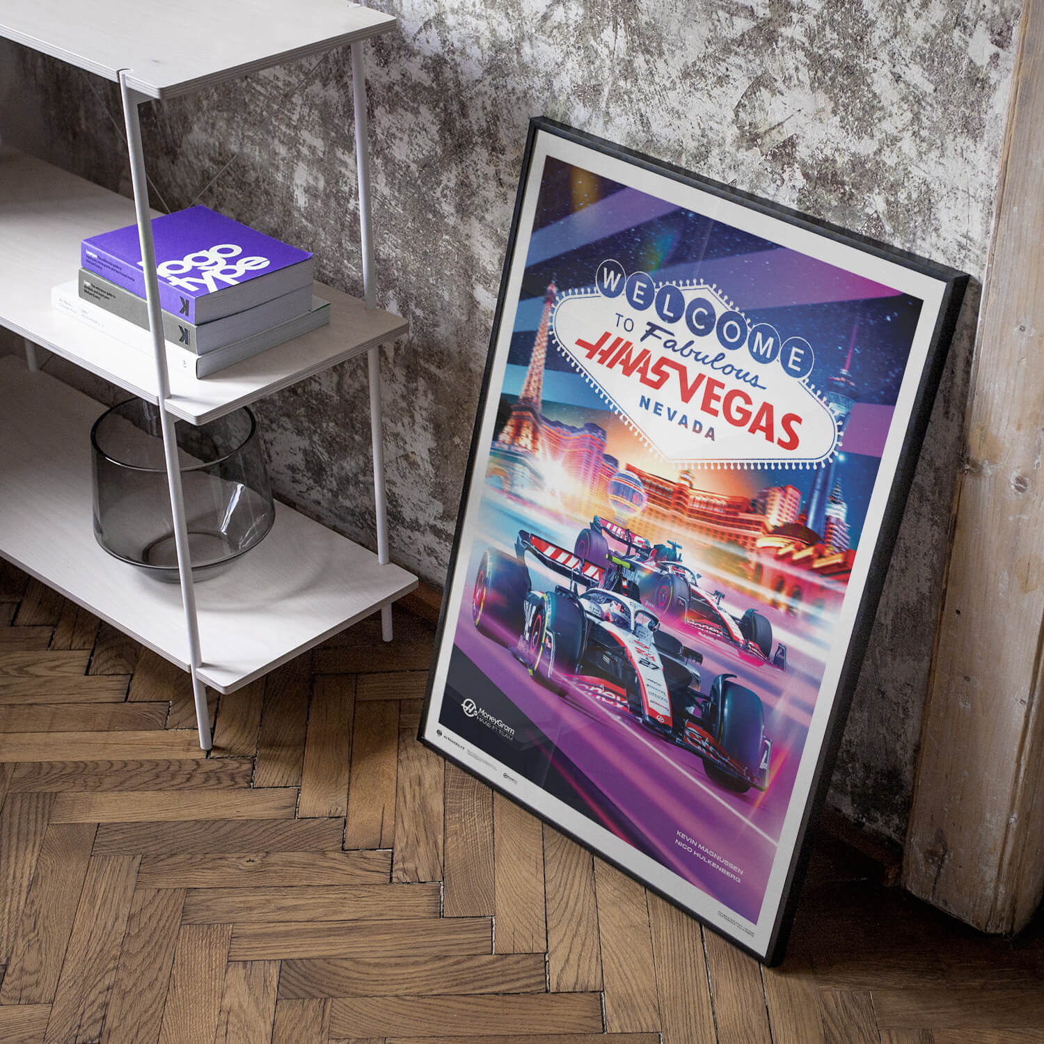 MoneyGram Haas F1 Team | 2023 Las Vegas Grand Prix | Haas Poster