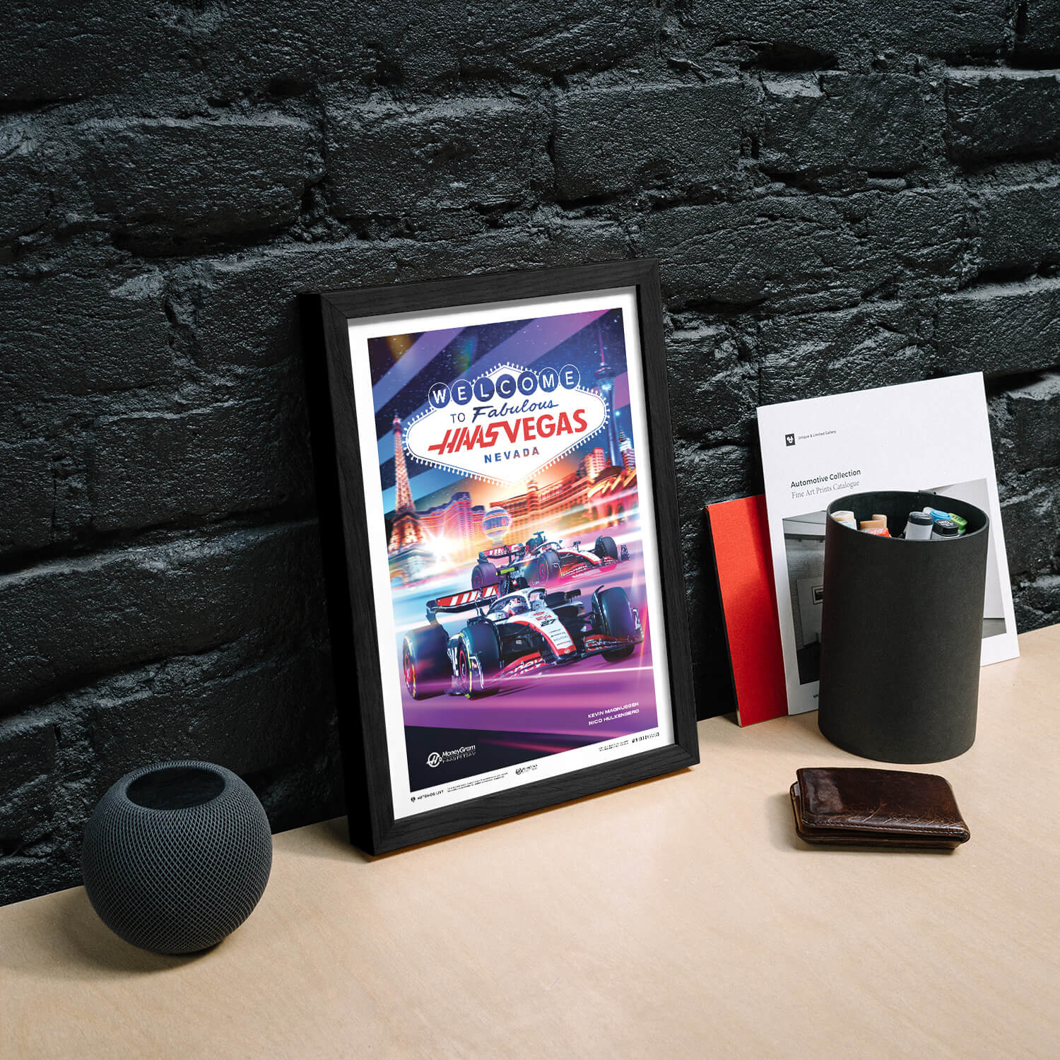 MoneyGram Haas F1 Team | 2023 Las Vegas Grand Prix | Haas Poster