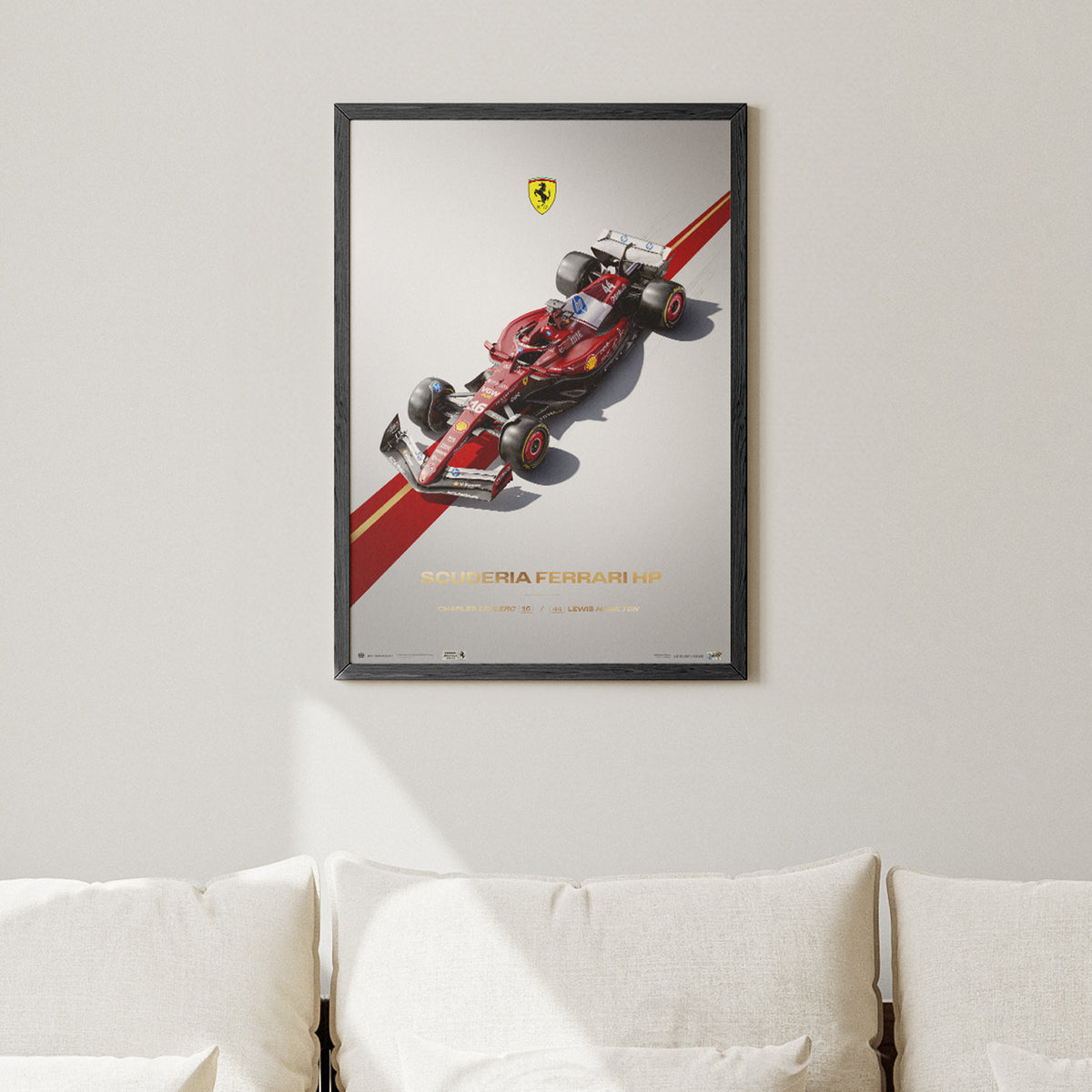 Ferrari SF-25 – Scuderia Ferrari HP F1™ Team | Collector’s Edition | Framed