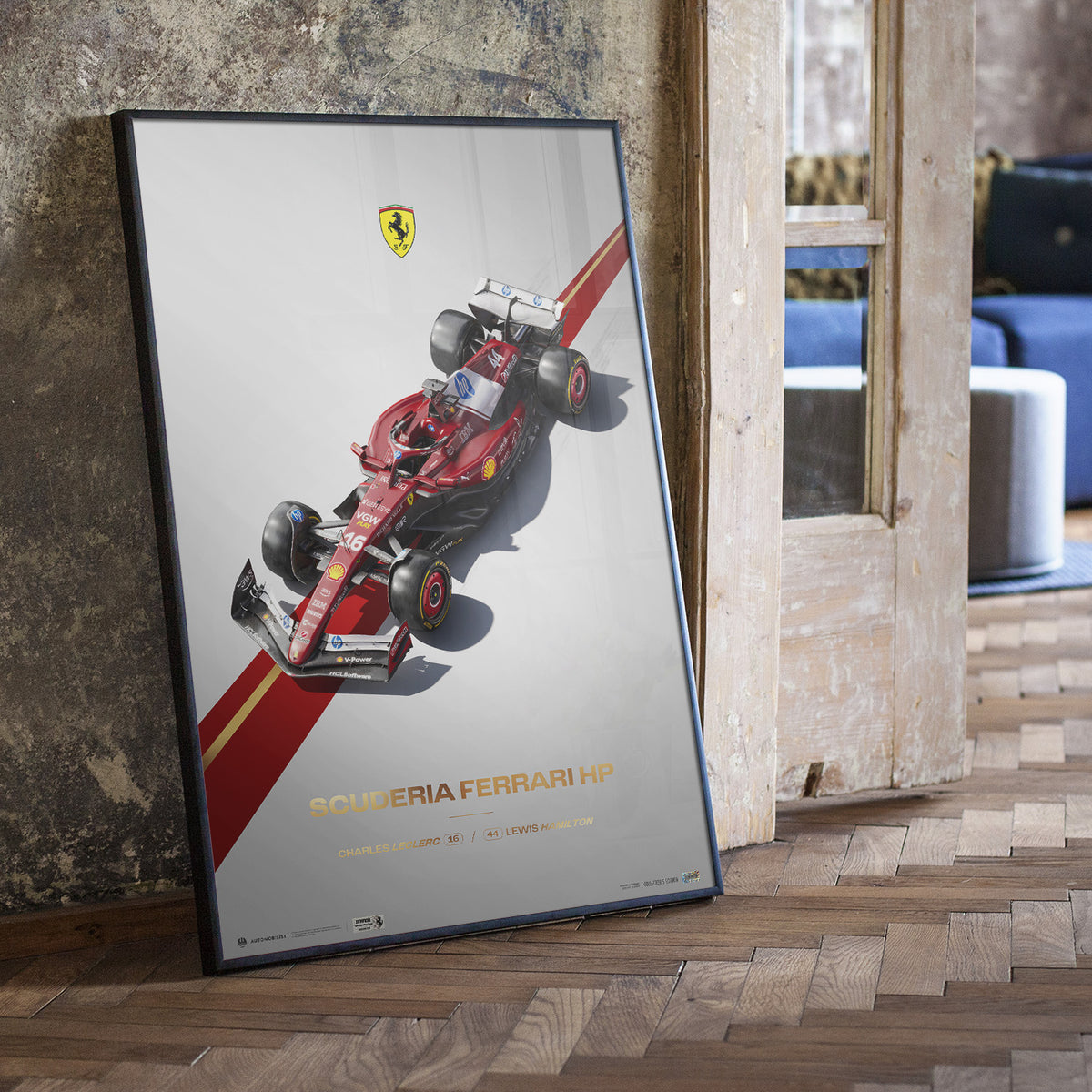Ferrari SF-25 – Scuderia Ferrari HP F1™ Team | Collector’s Edition | Framed