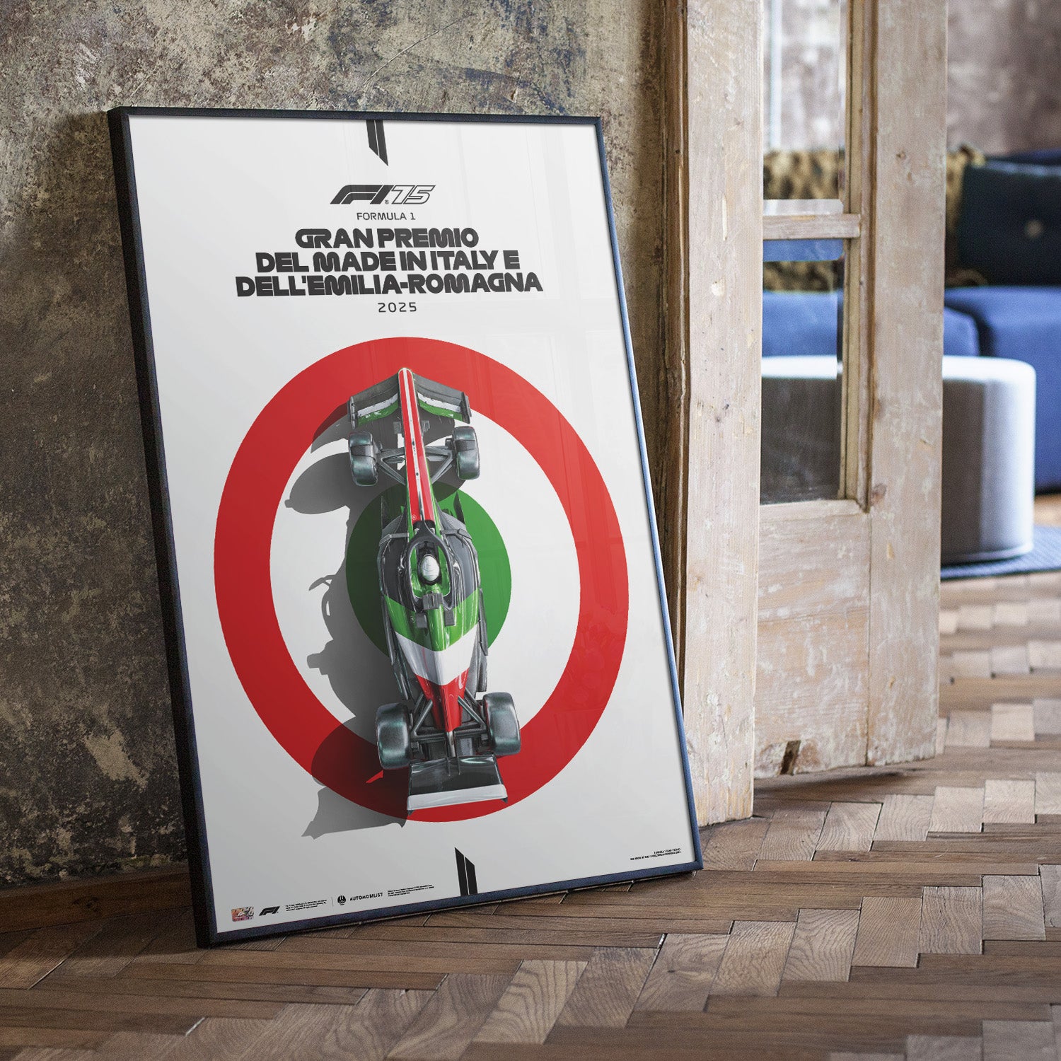 FORMULA 1 GRAN PREMIO DELL'EMILIA ROMAGNA 2025 | Official Event Poster
