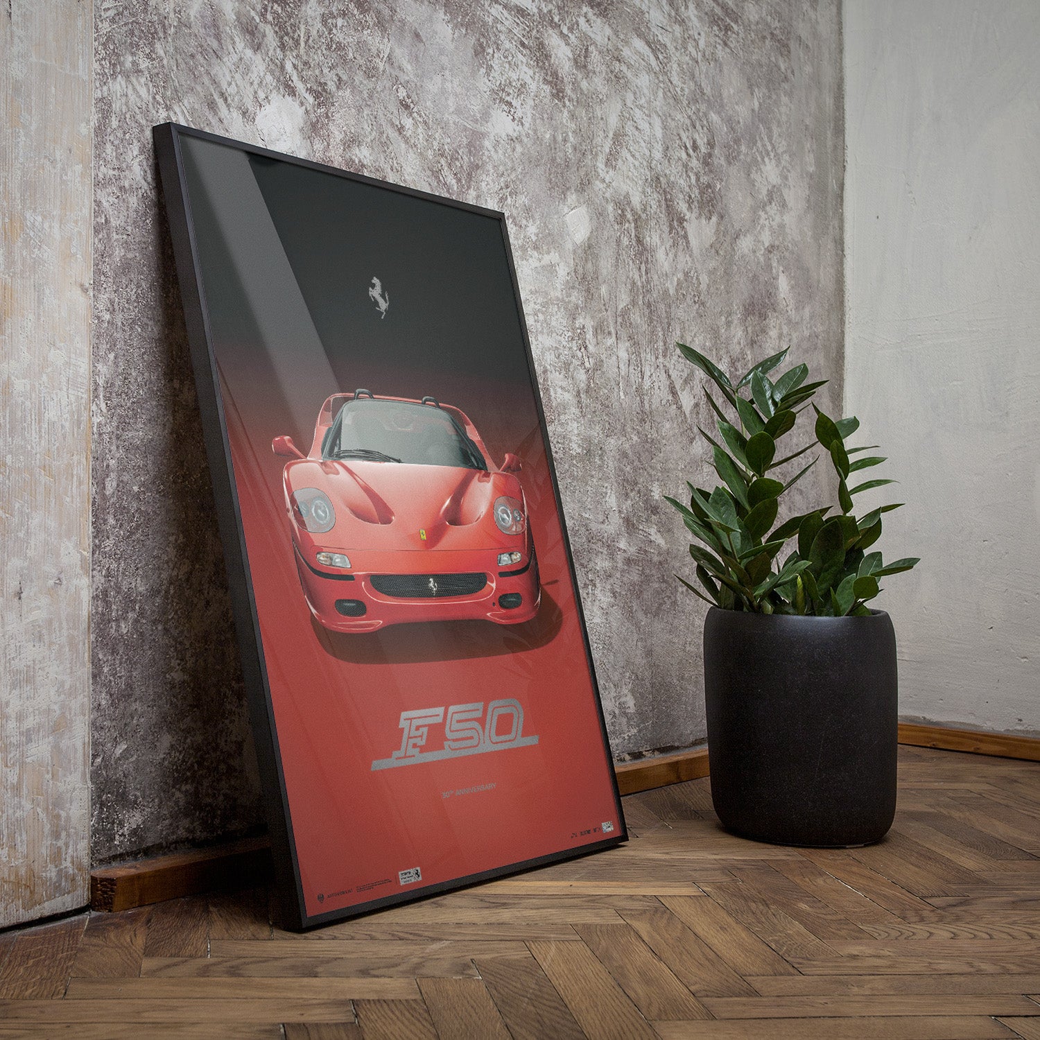 Ferrari F50 Rosso Corsa– 30th Anniversary Limited Edition | Official Poster