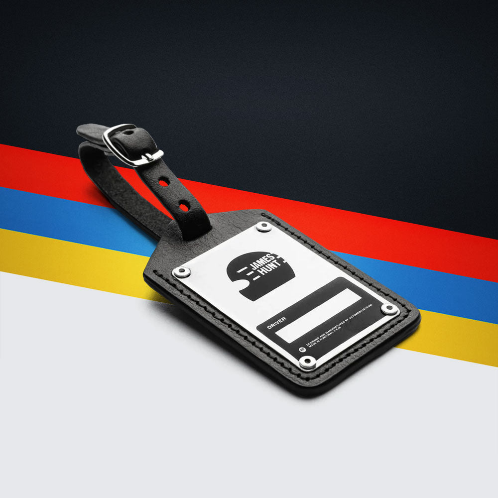Leather Tag | James Hunt Black | James Hunt Accessory