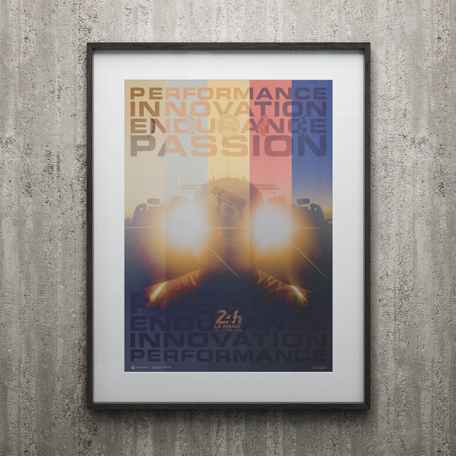 2024 24h Le Mans | Official Event Poster