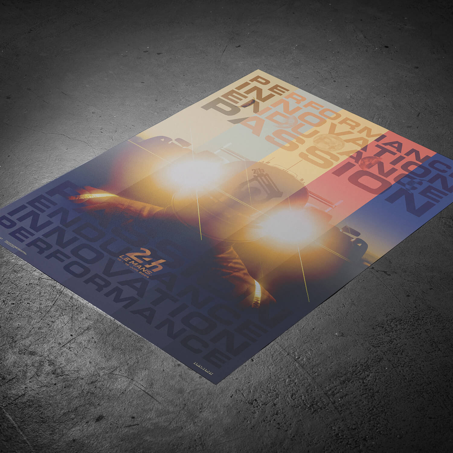 2024 24h Le Mans | Official Event Poster