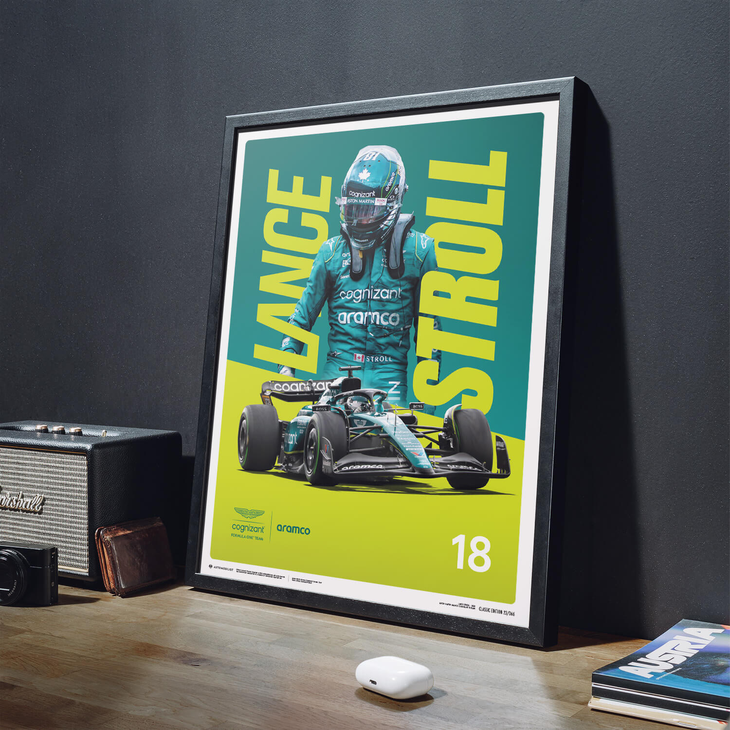 Lance Stroll | 2023 Aston Martin Aramco Cognizant Formula One™ Team | Official Event Poster