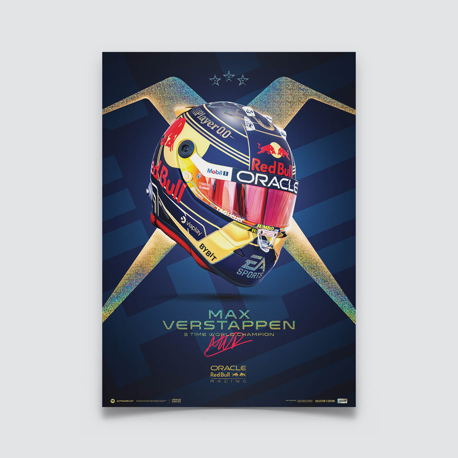 Oracle Red Bull Racing - Max Verstappen - Helmet - World Champion - 20