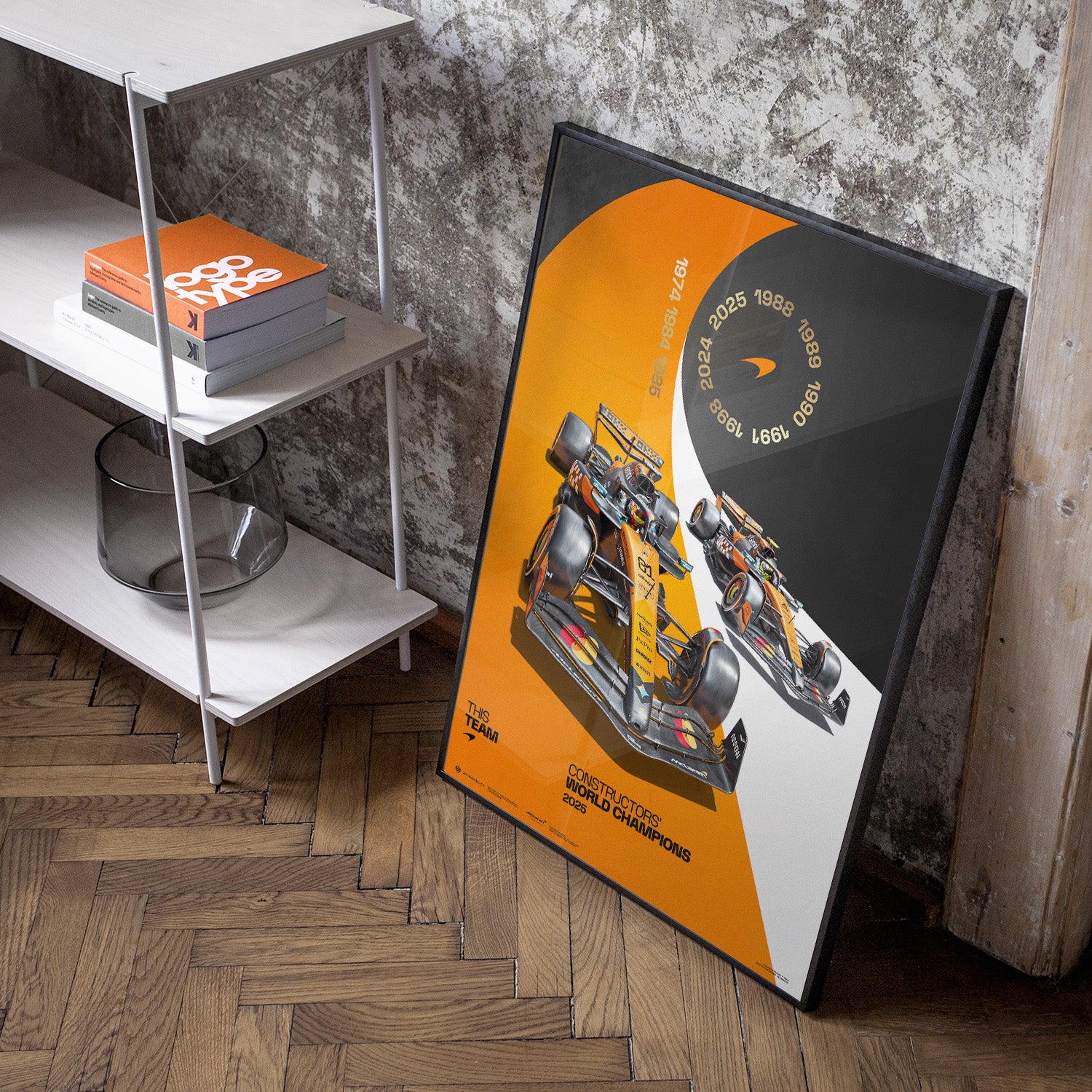 McLaren Formula 1 Team | 2025 Constructors’ World Champions | Official Poster