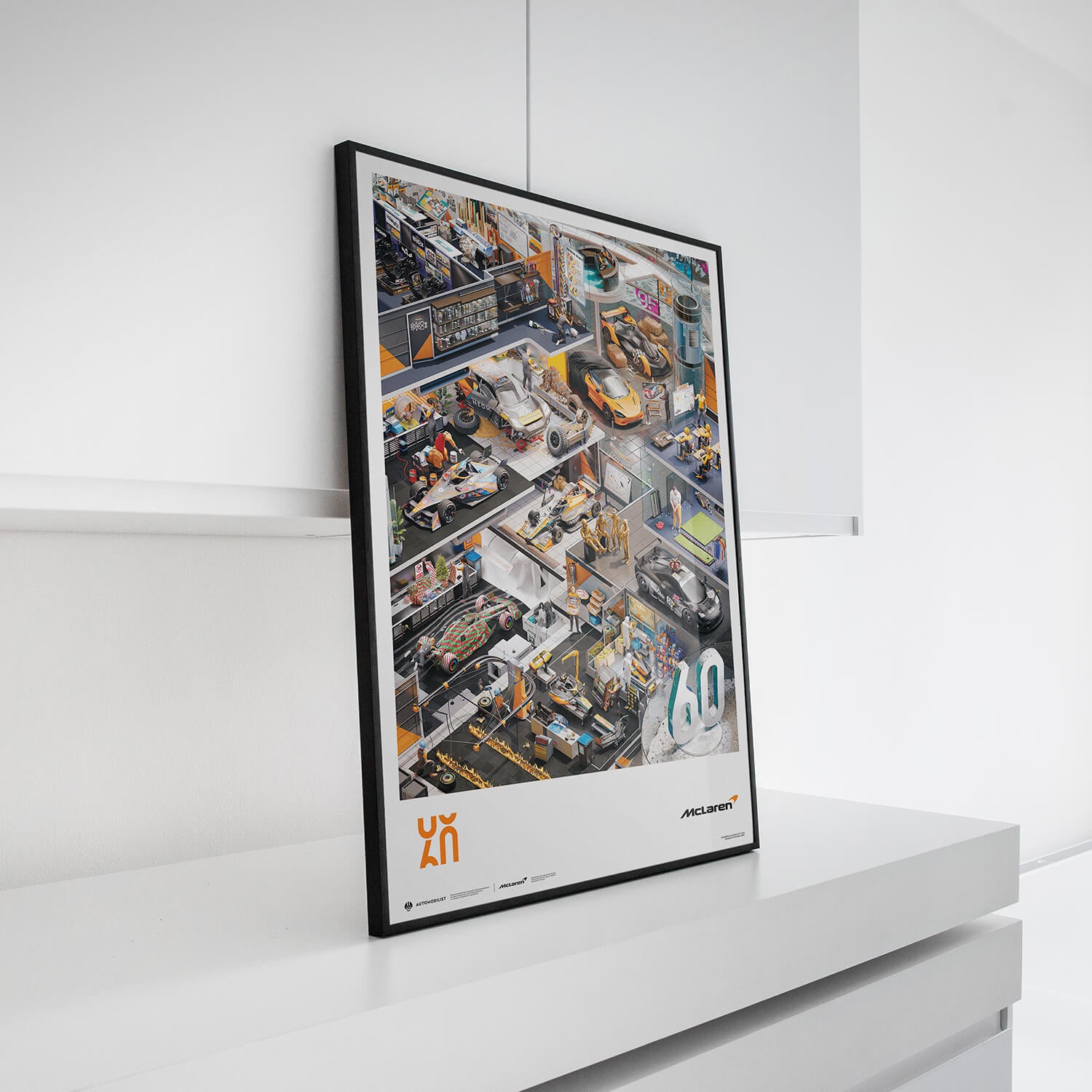 McLaren Racing | 2023 Season's Greetings 60th Anniversary | McLaren Poster