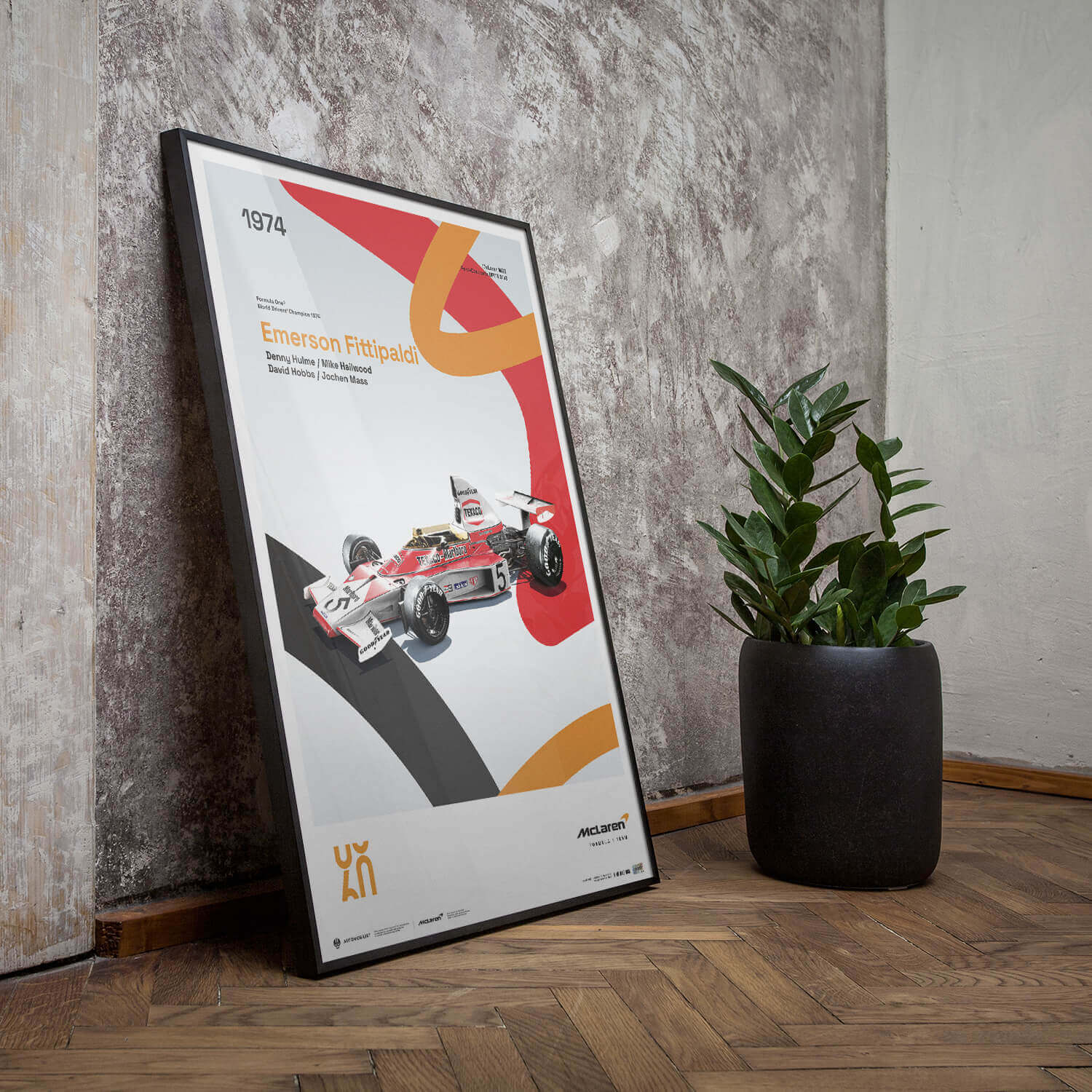 McLaren Racing M23 | 1974 60th Anniversary | McLaren Poster