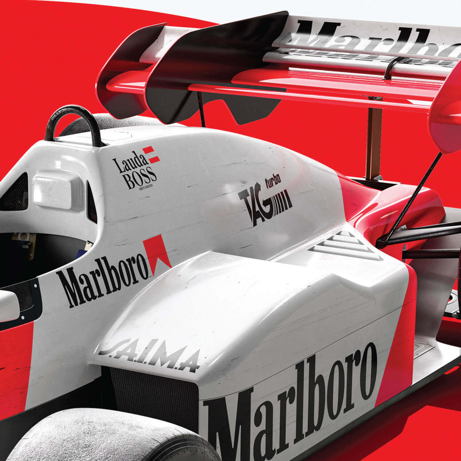 McLaren Racing MP4/2 | 1984 60th Anniversary | McLaren Poster