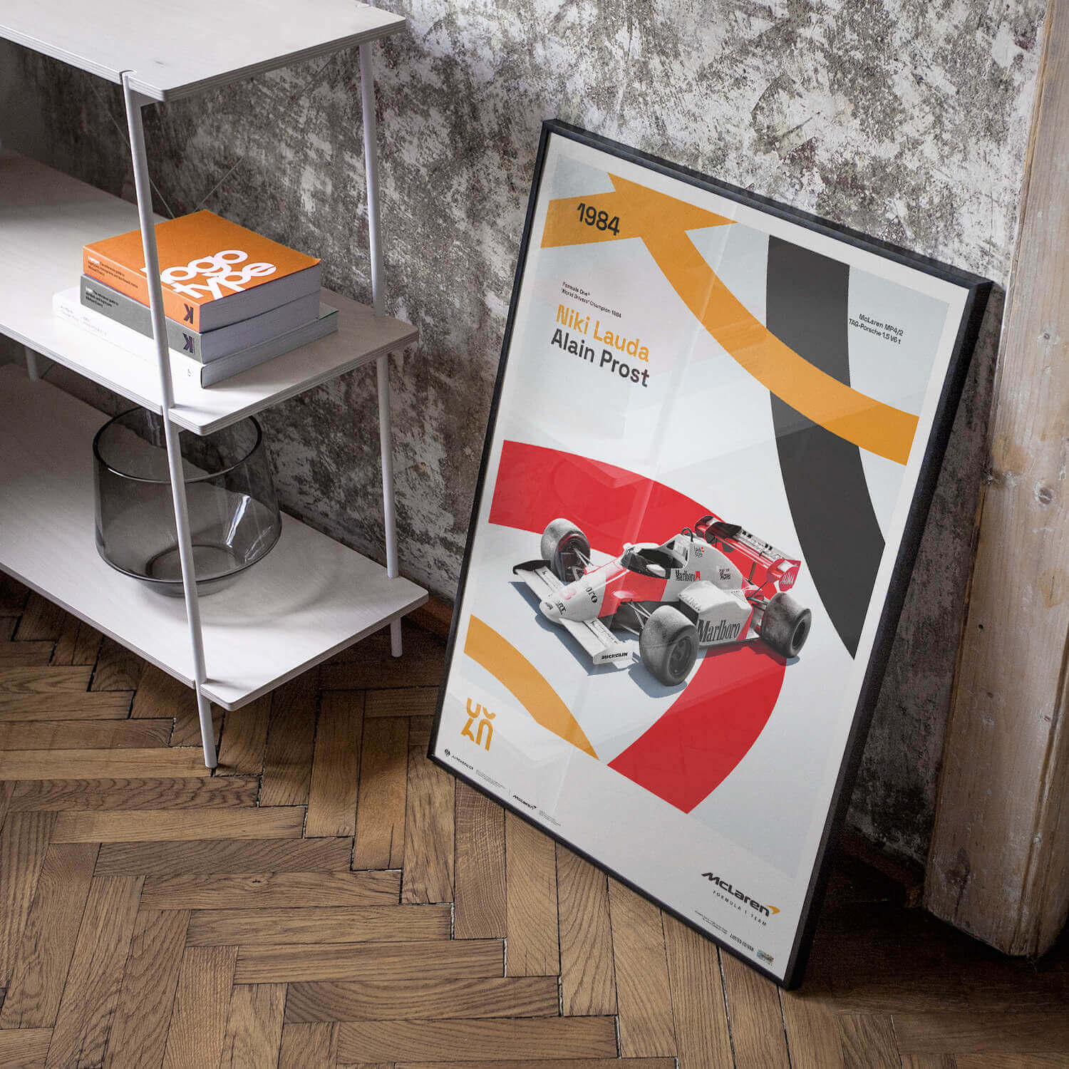 McLaren Racing MP4/2 | 1984 60th Anniversary | McLaren Poster