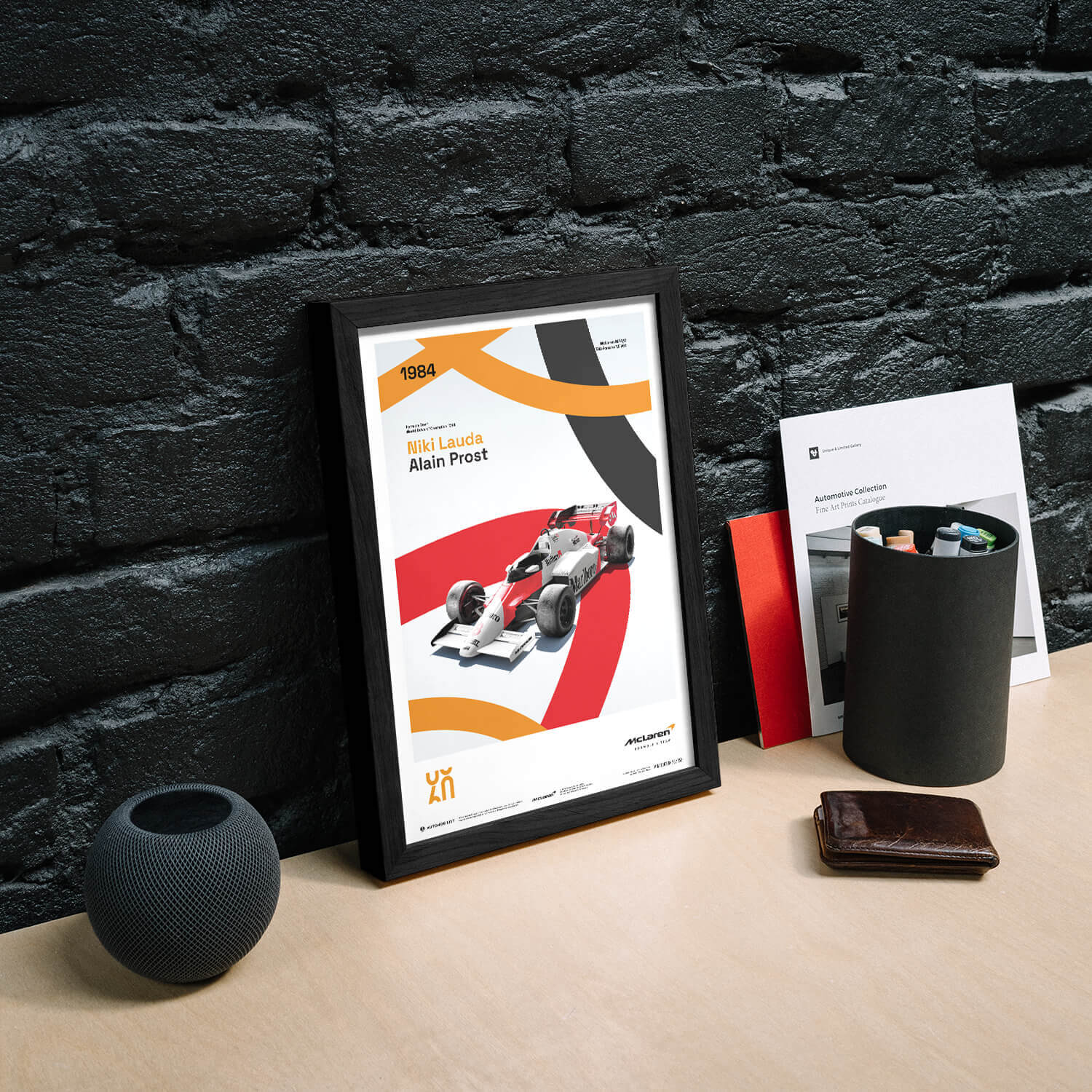 McLaren Racing MP4/2 | 1984 60th Anniversary | McLaren Poster