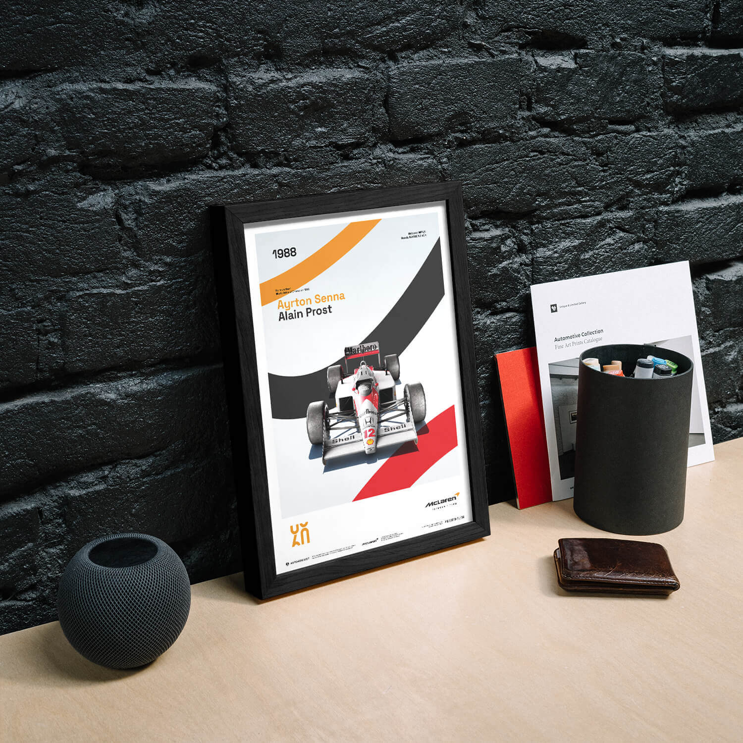 McLaren Racing MP4/4 | 1988 60th Anniversary | McLaren Poster