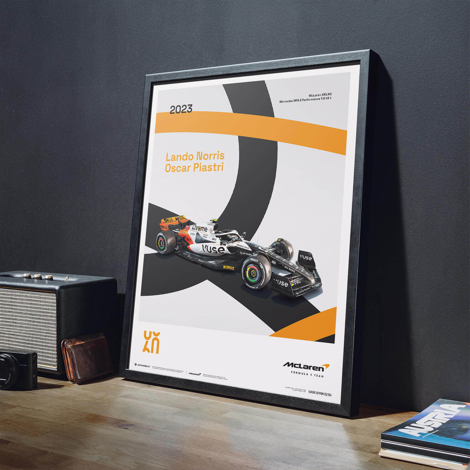 McLaren Racing MCL60 | 2023 60th Anniversary | McLaren Poster
