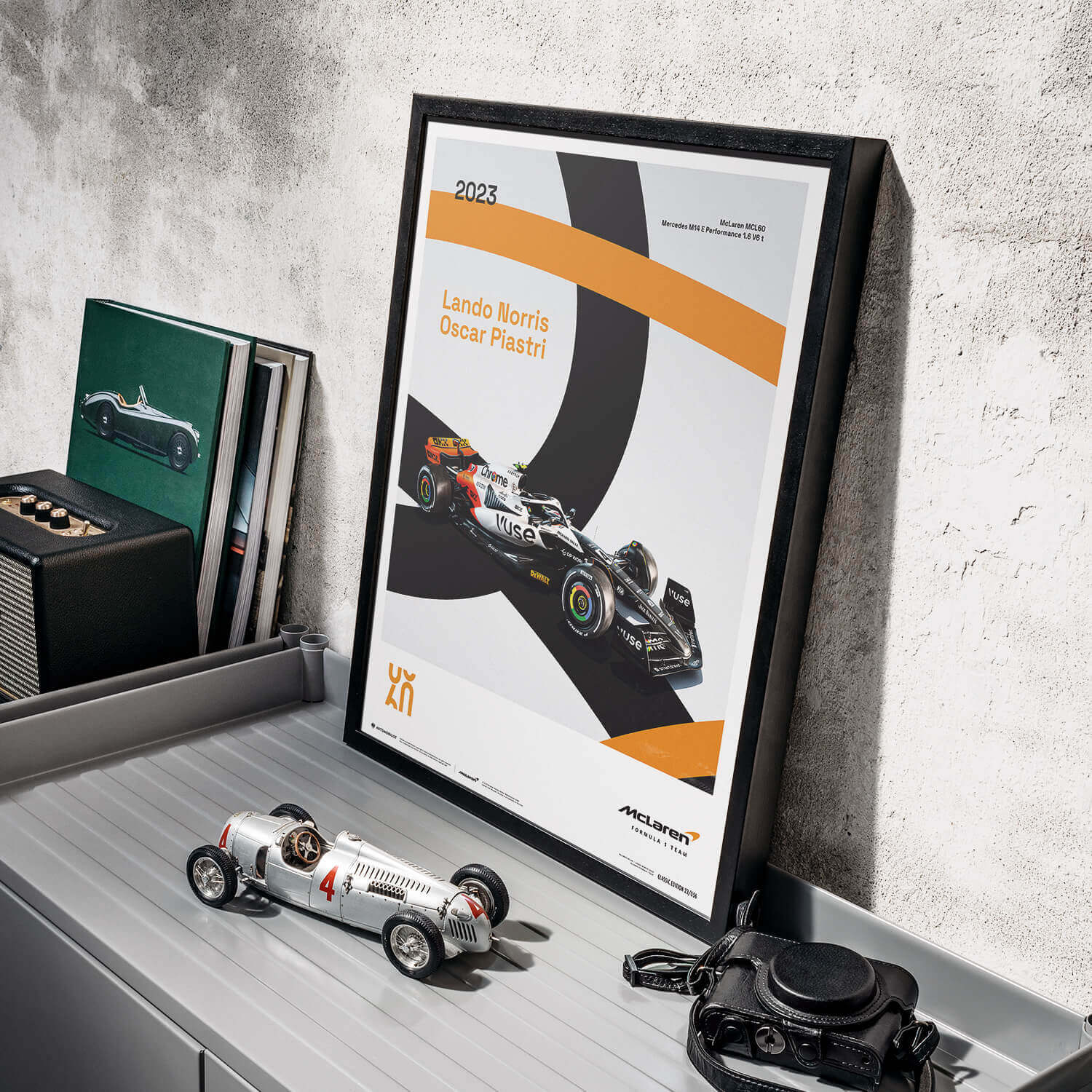 McLaren Racing MCL60 | 2023 60th Anniversary | McLaren Poster