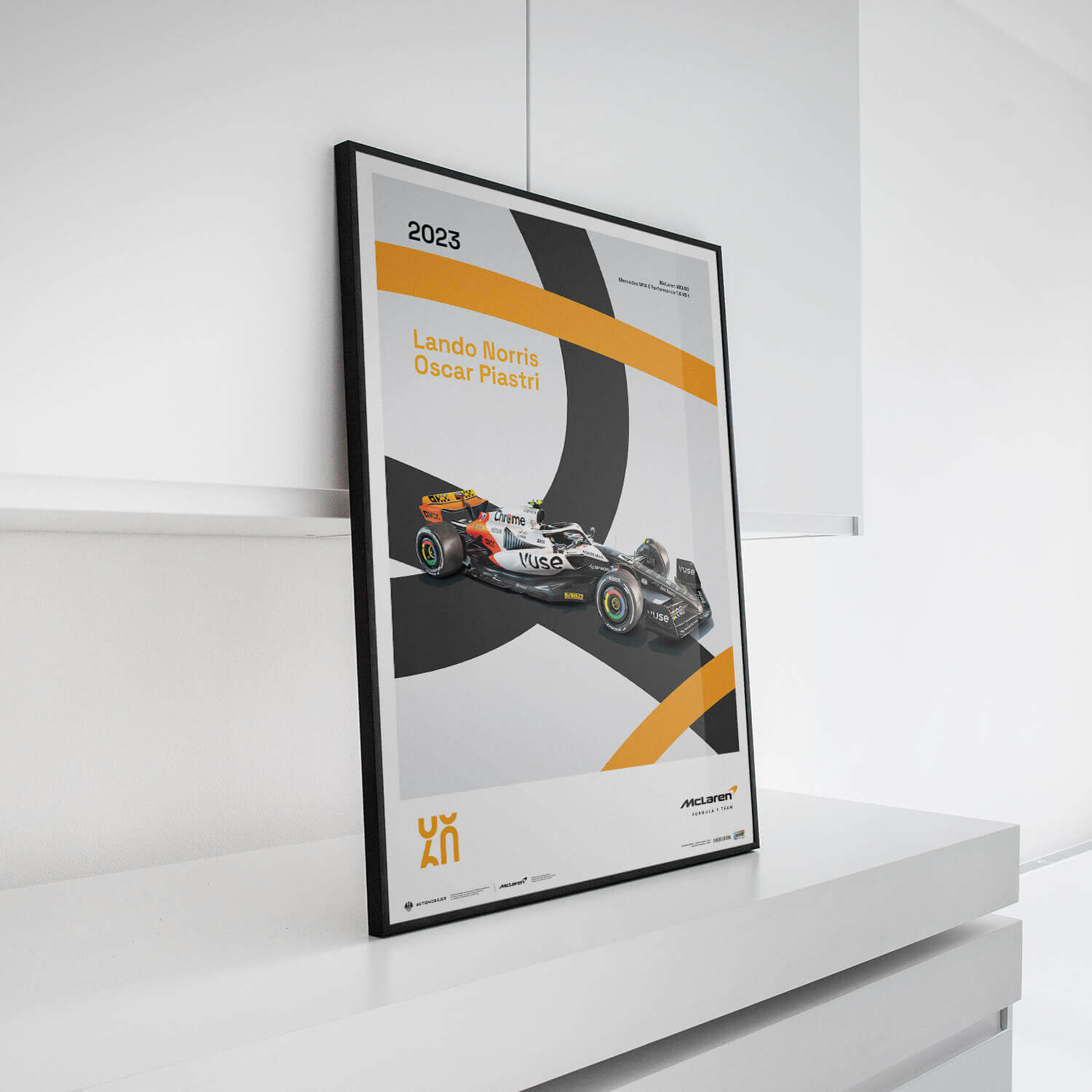 McLaren Racing MCL60 | 2023 60th Anniversary | McLaren Poster