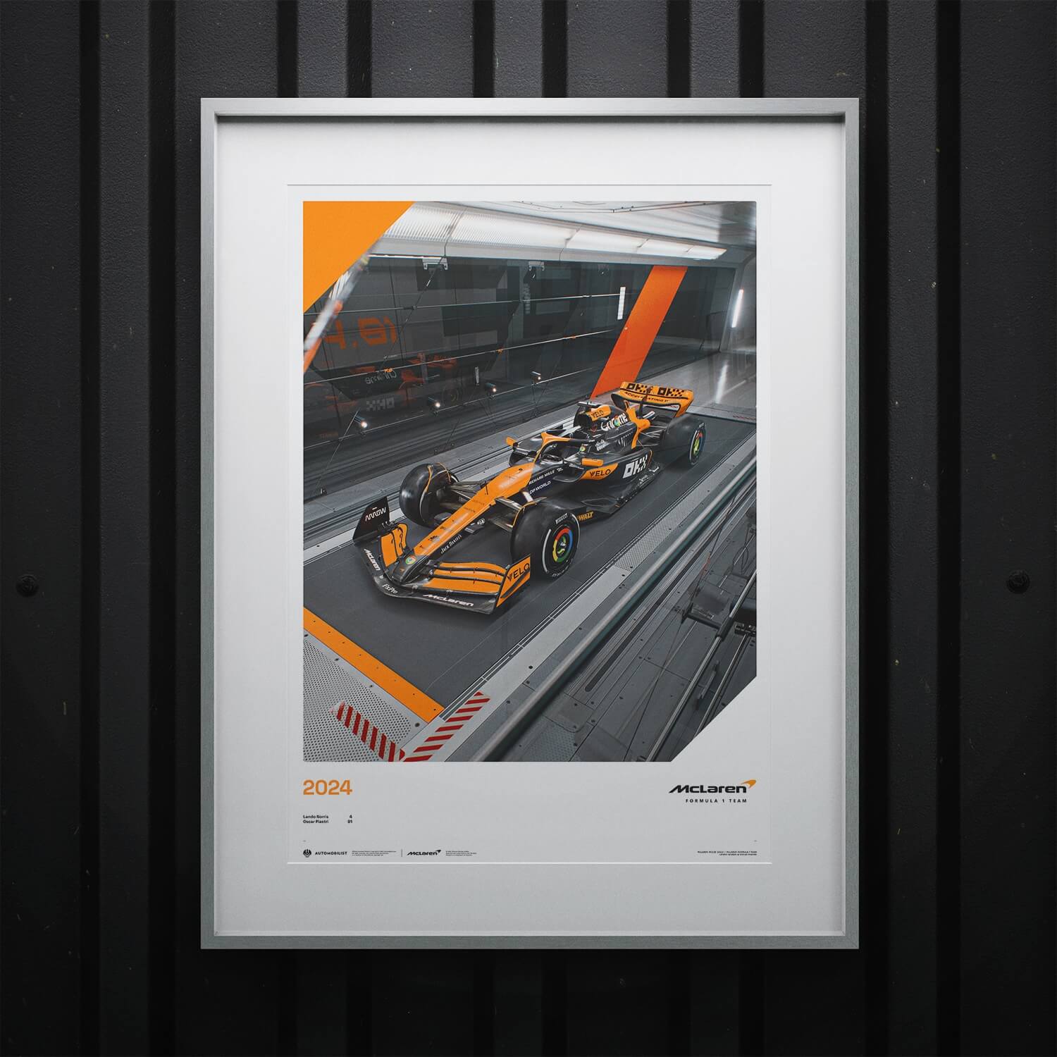 McLaren Formula 1 Team MCL38 | 2024 Whatever It Takes | McLaren Poster